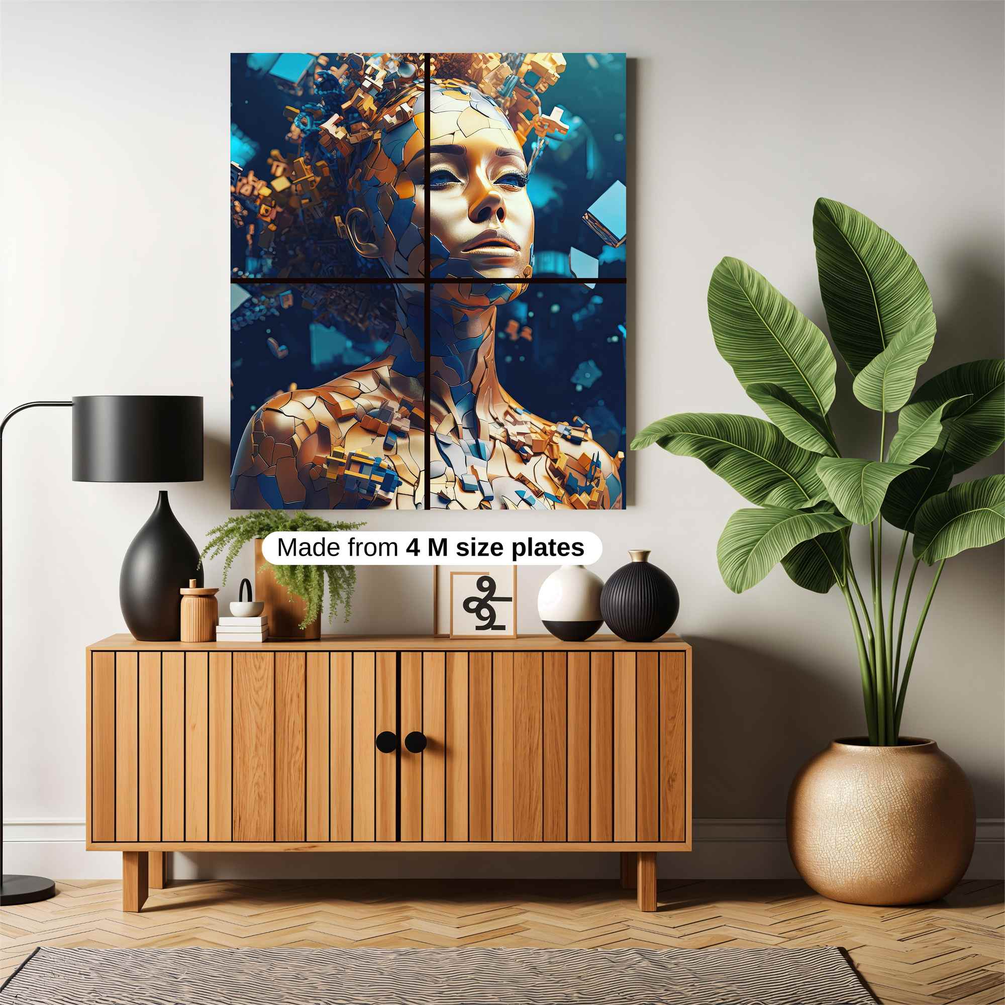 Mosaic Majesty Safe Wall Magnetic / M