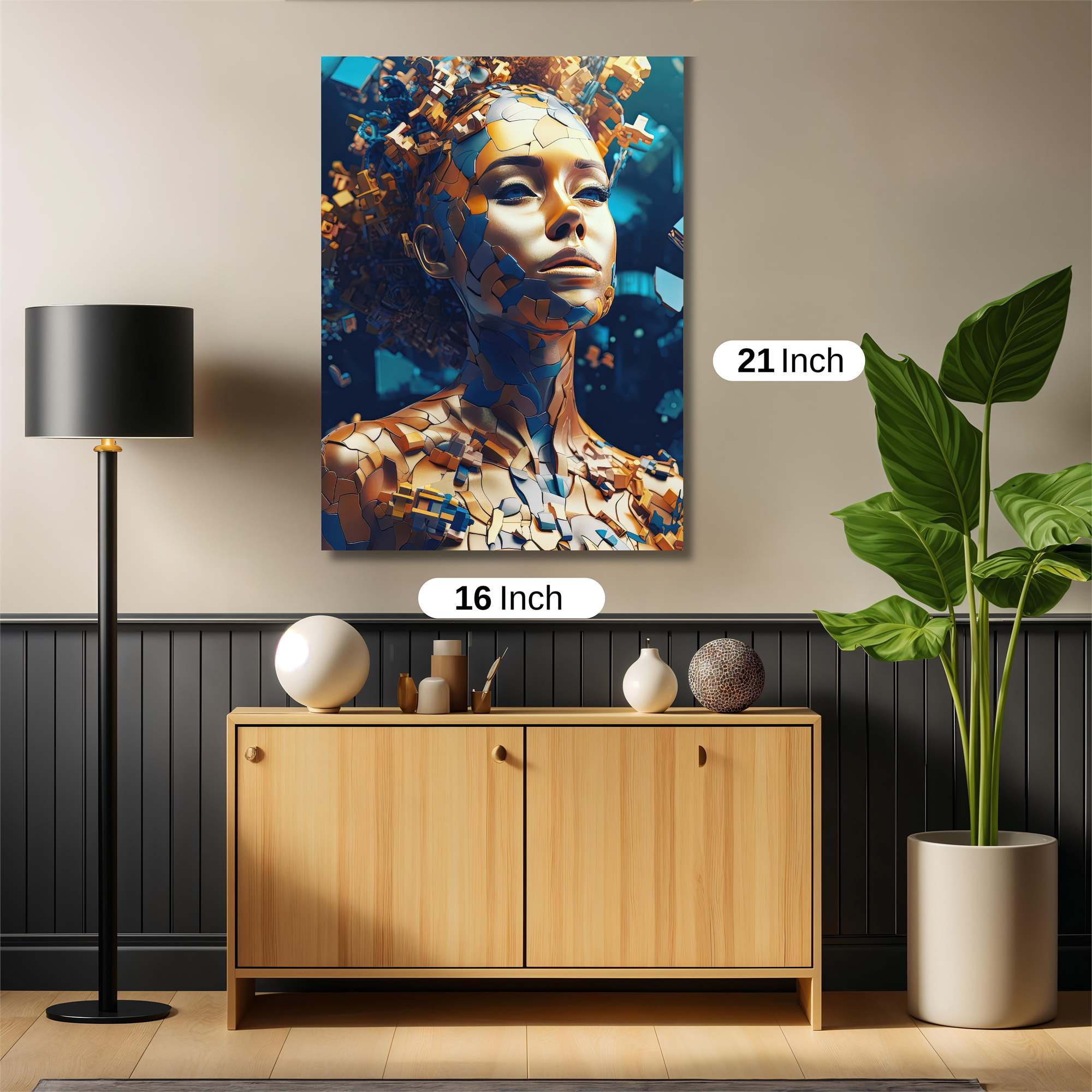 Mosaic Majesty Safe Wall Magnetic / M