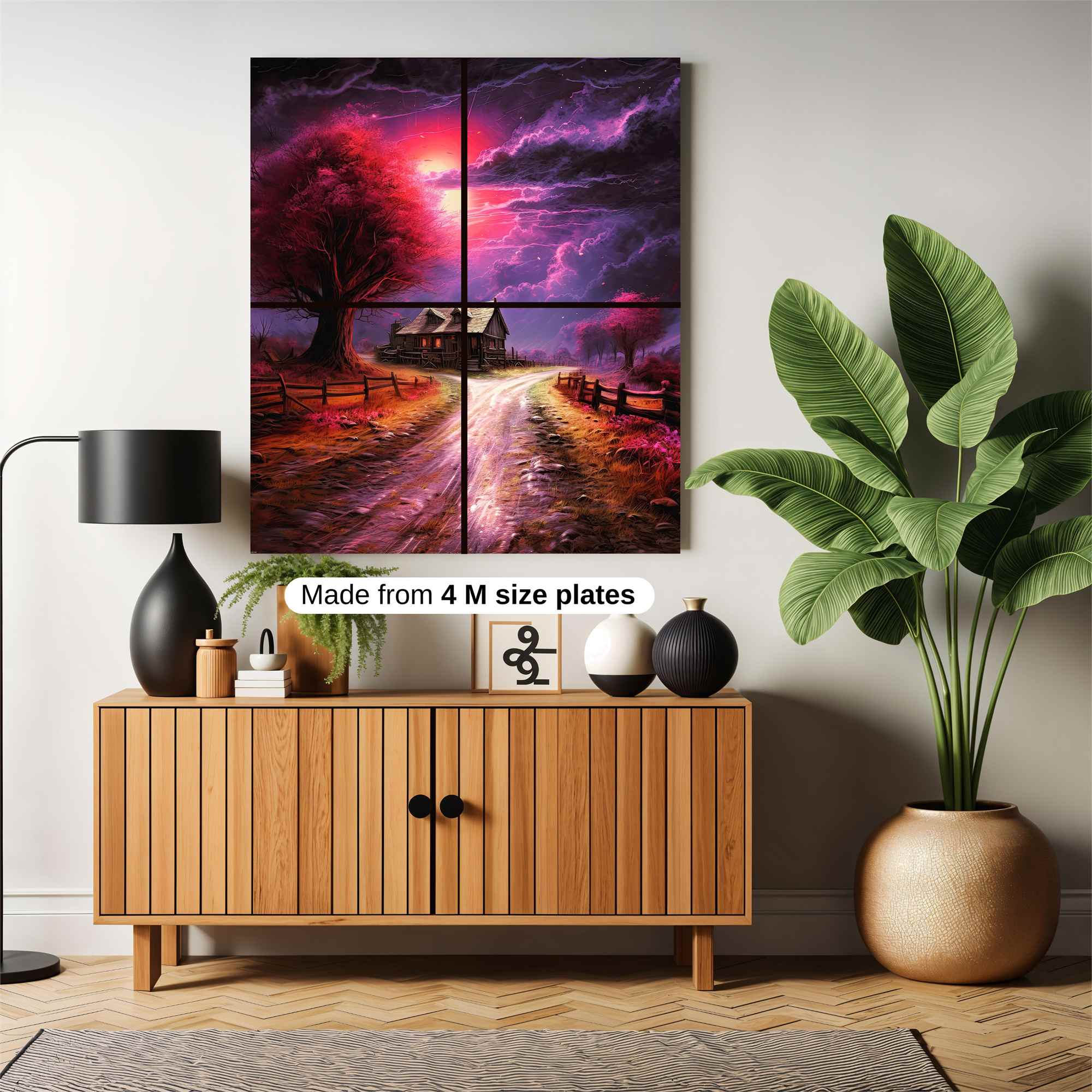 Cabin Twilight Safe Wall Magnetic / M