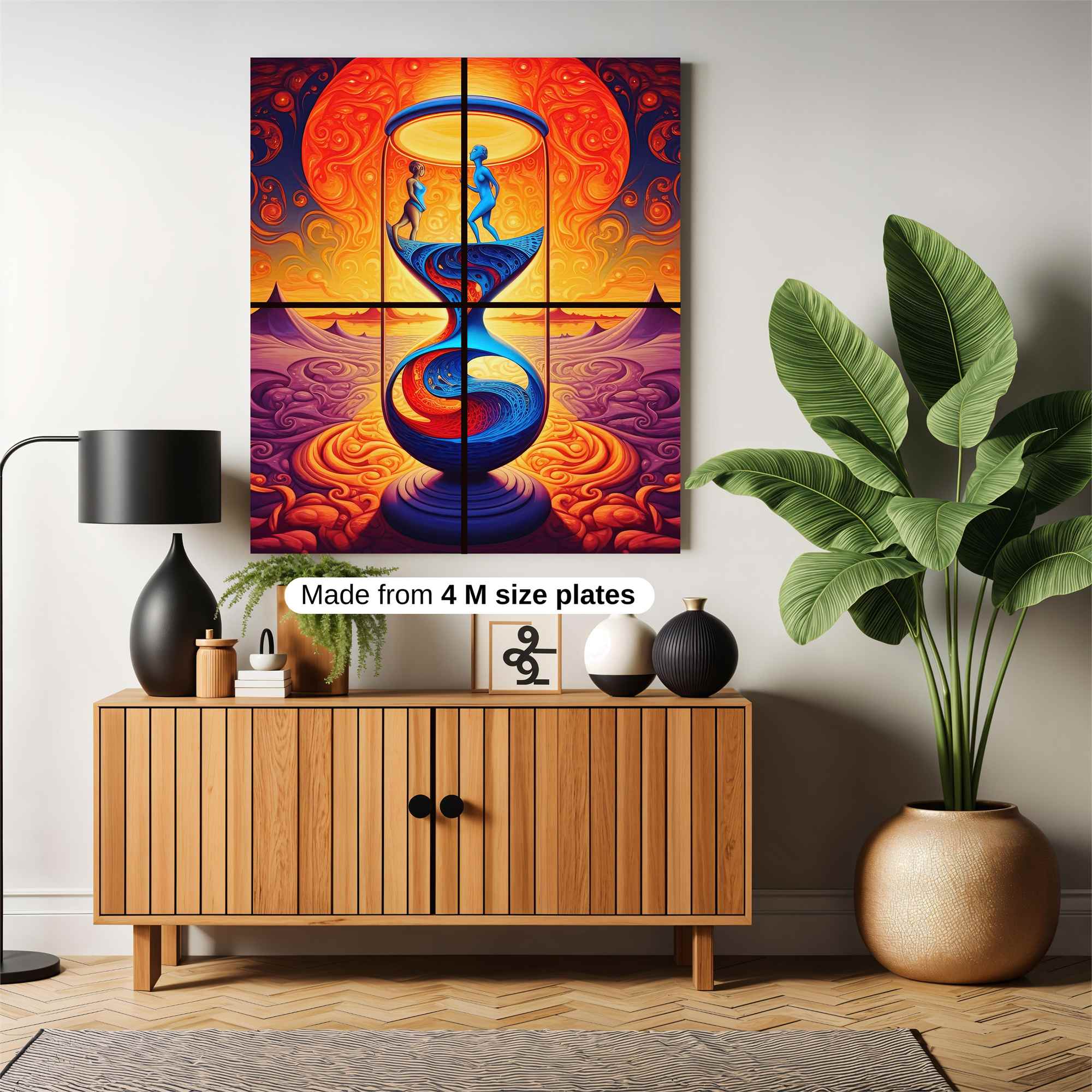 Time's Embrace Safe Wall Magnetic / M