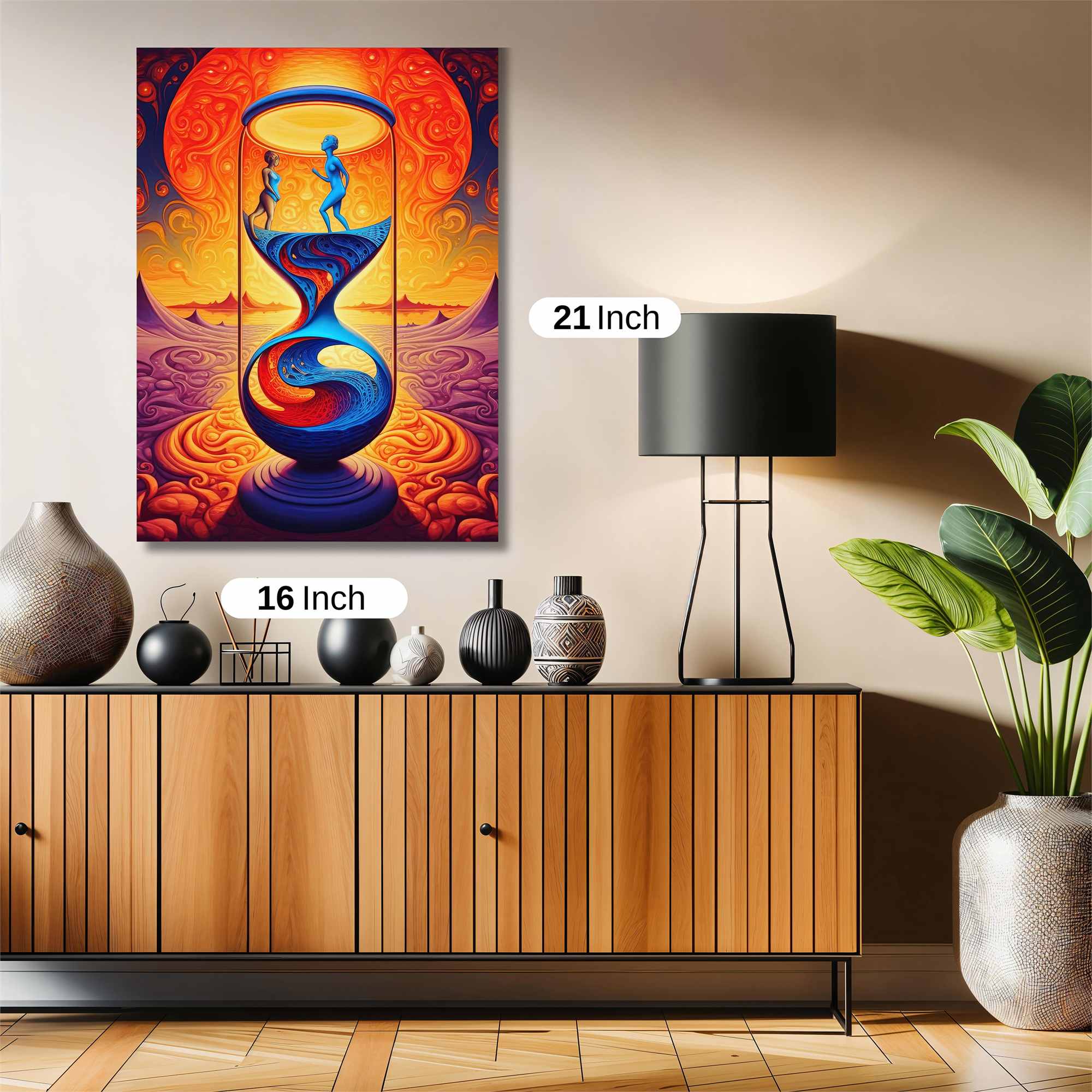 Time's Embrace Safe Wall Magnetic / M