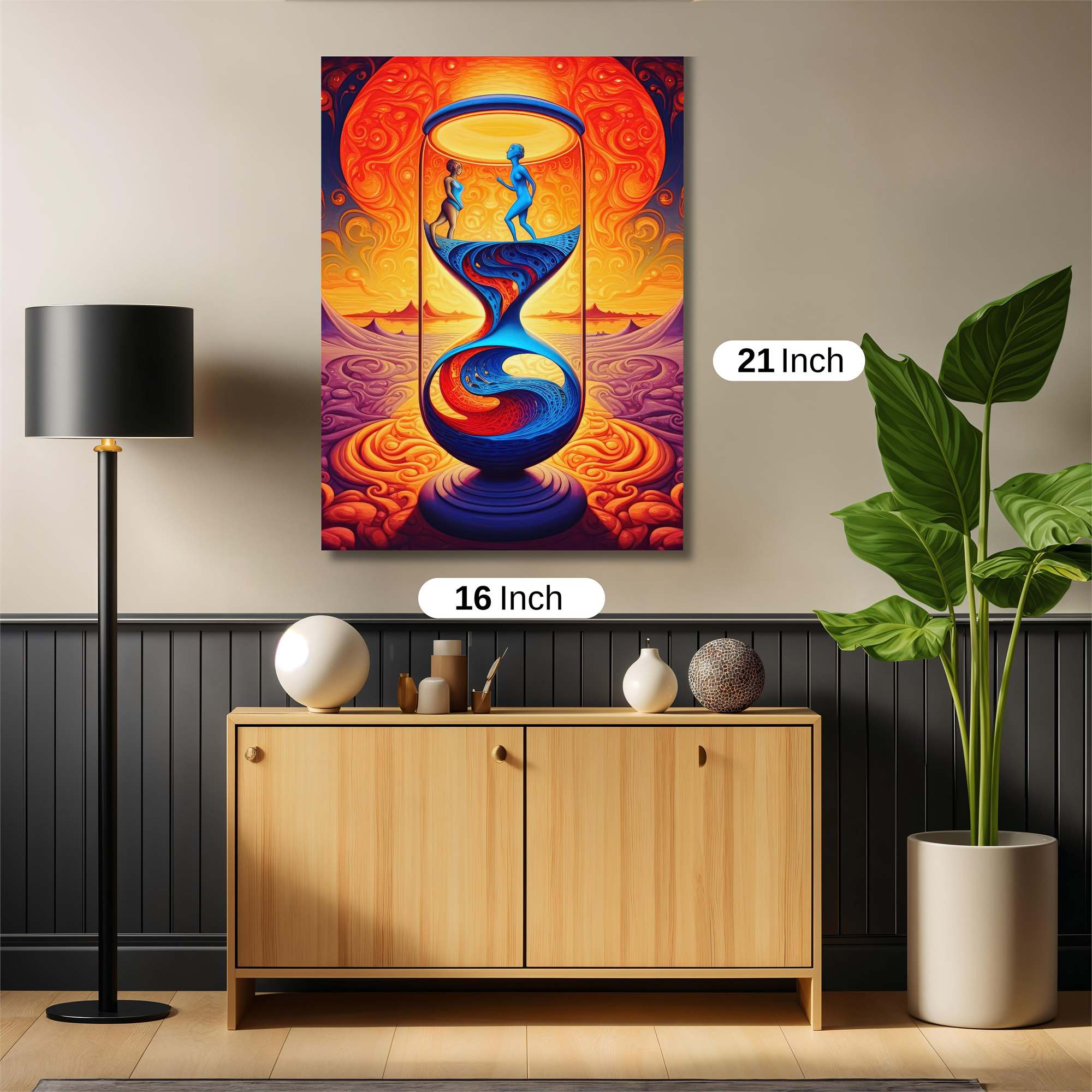 Time's Embrace Safe Wall Magnetic / M