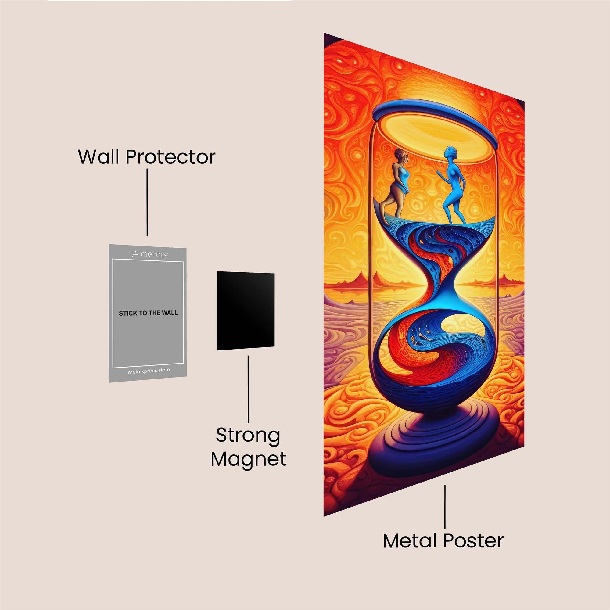 Time's Embrace Safe Wall Magnetic / M