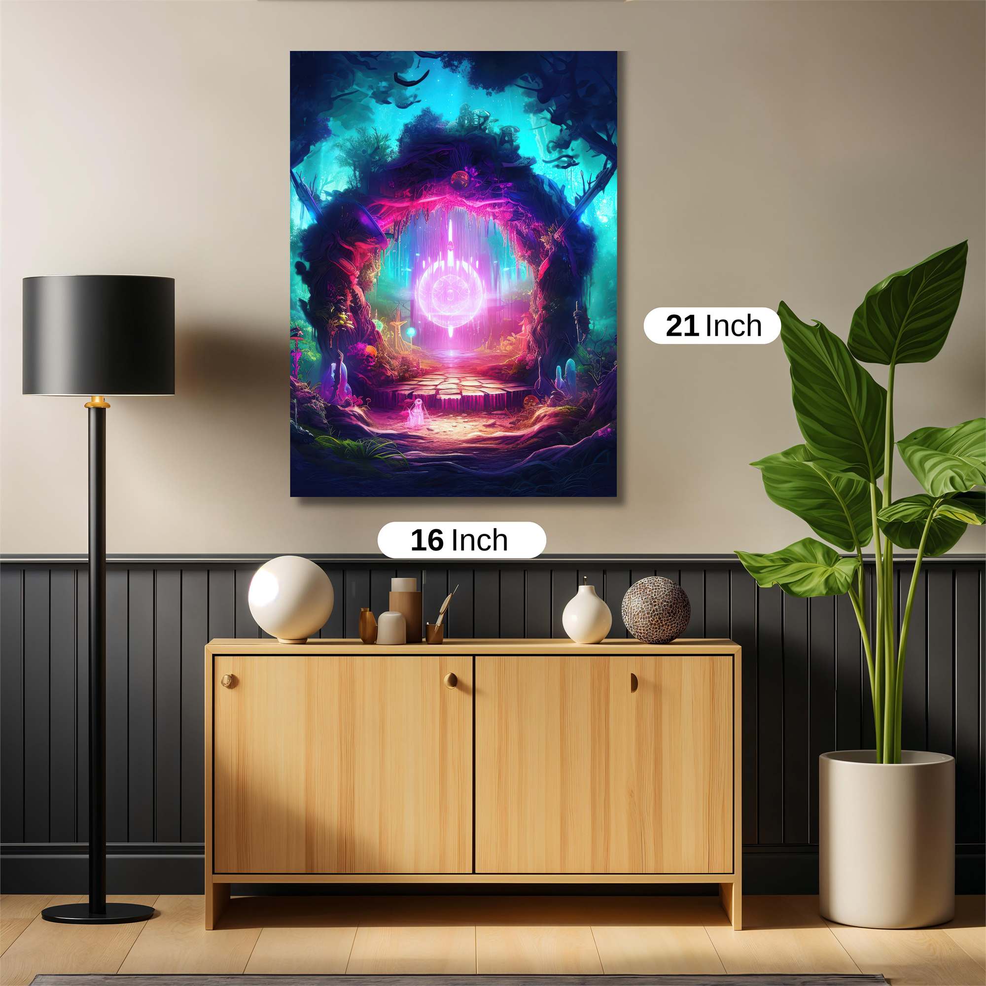 Mystic Portal Safe Wall Magnetic / M