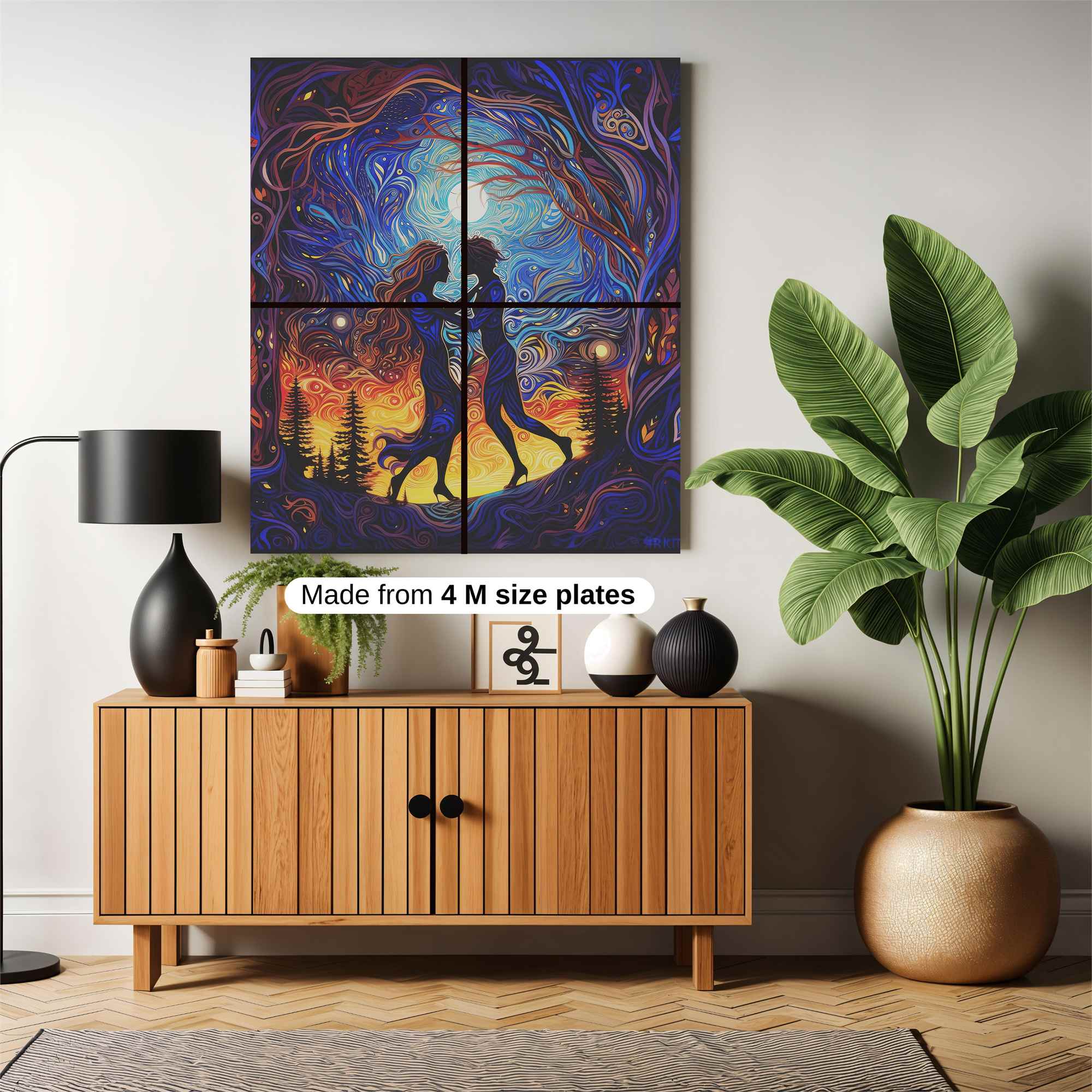 Lovers'Whirl Safe Wall Magnetic / M