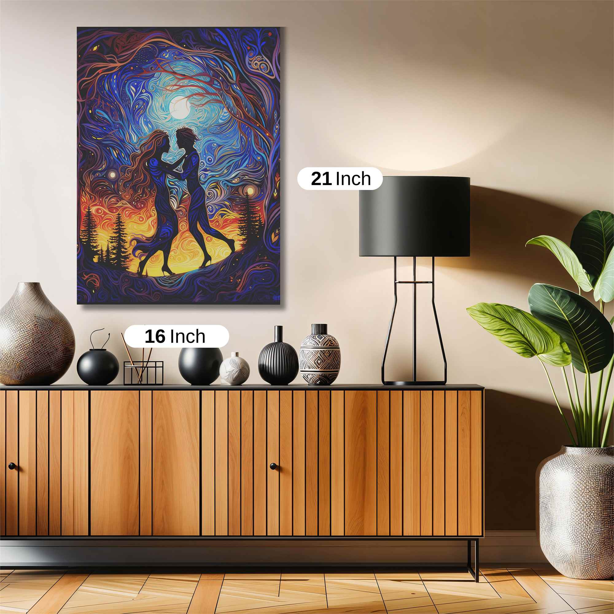 Lovers'Whirl Safe Wall Magnetic / M