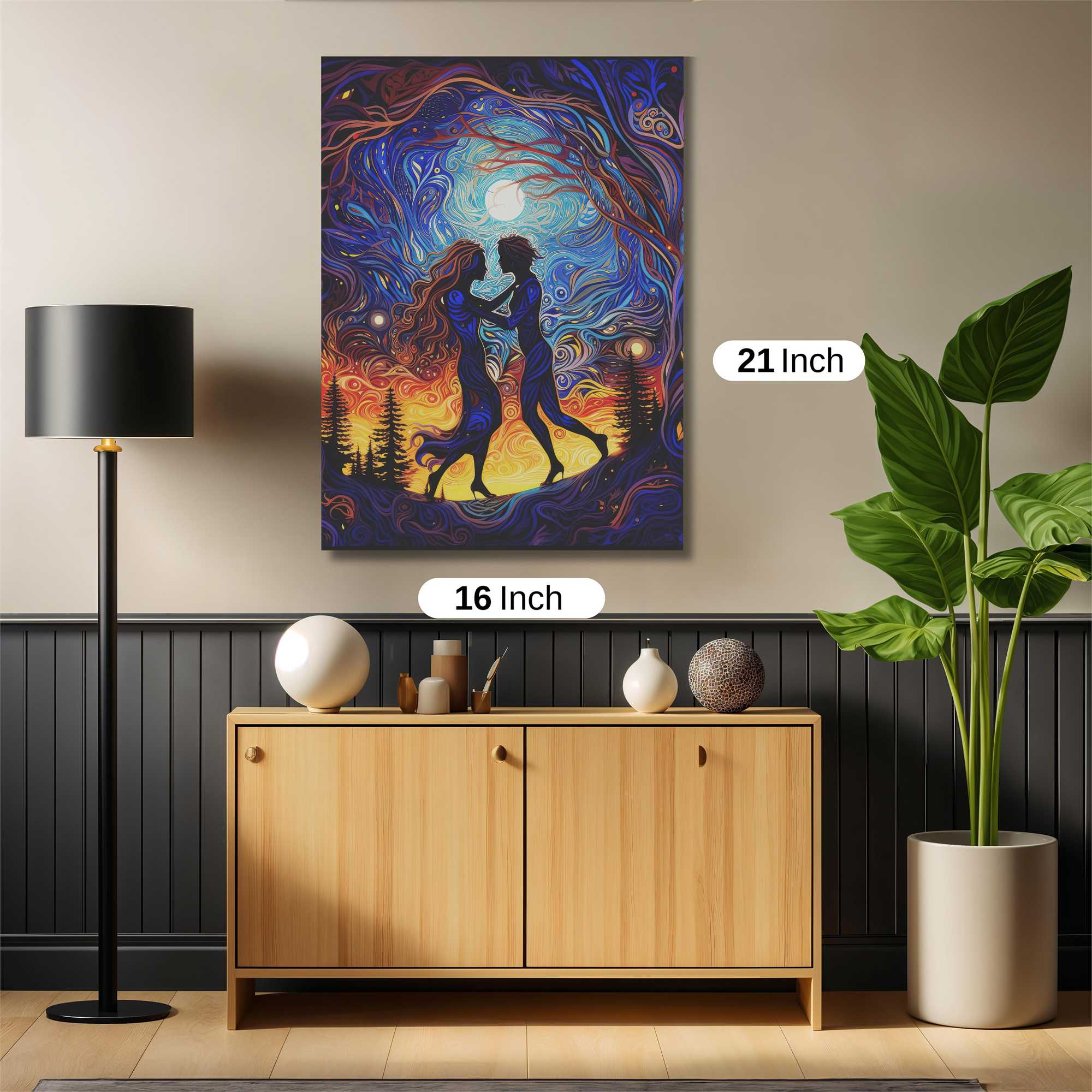 Lovers'Whirl Safe Wall Magnetic / M