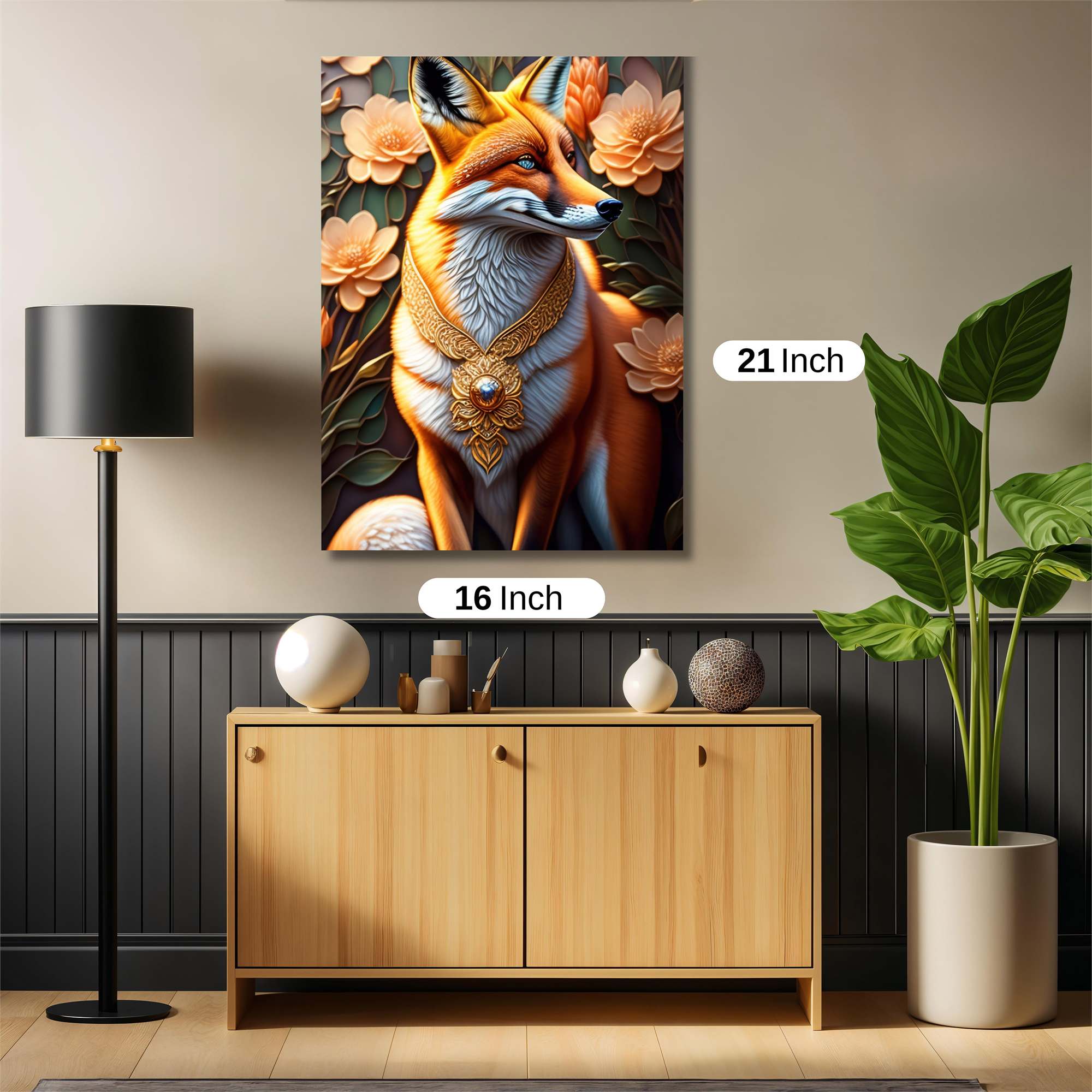 Regal Fox Safe Wall Magnetic / M