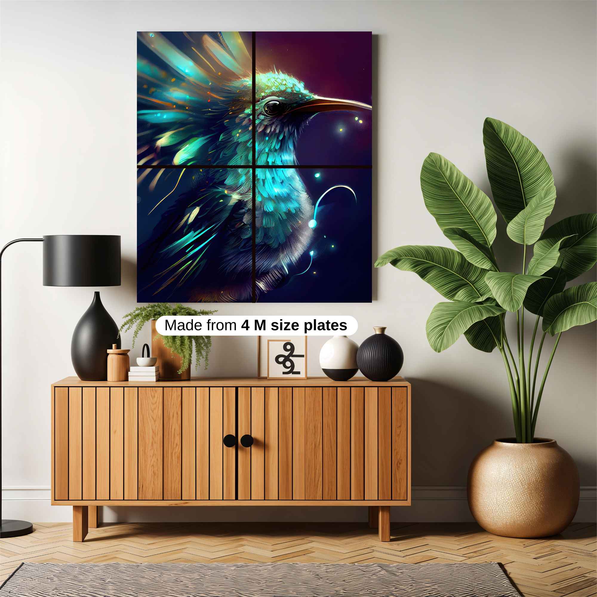 Hummingbird Radiance Safe Wall Magnetic / M