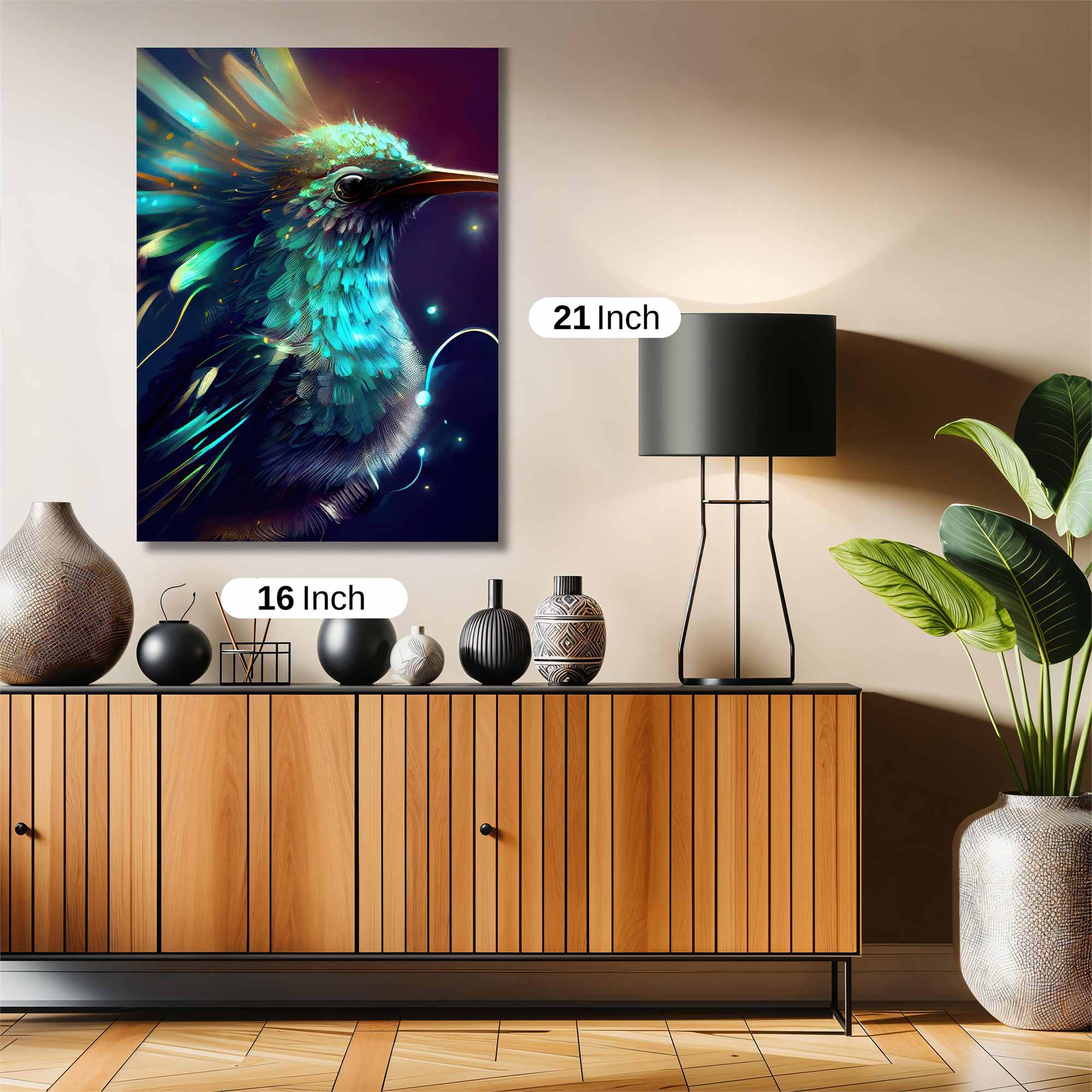 Hummingbird Radiance Safe Wall Magnetic / M