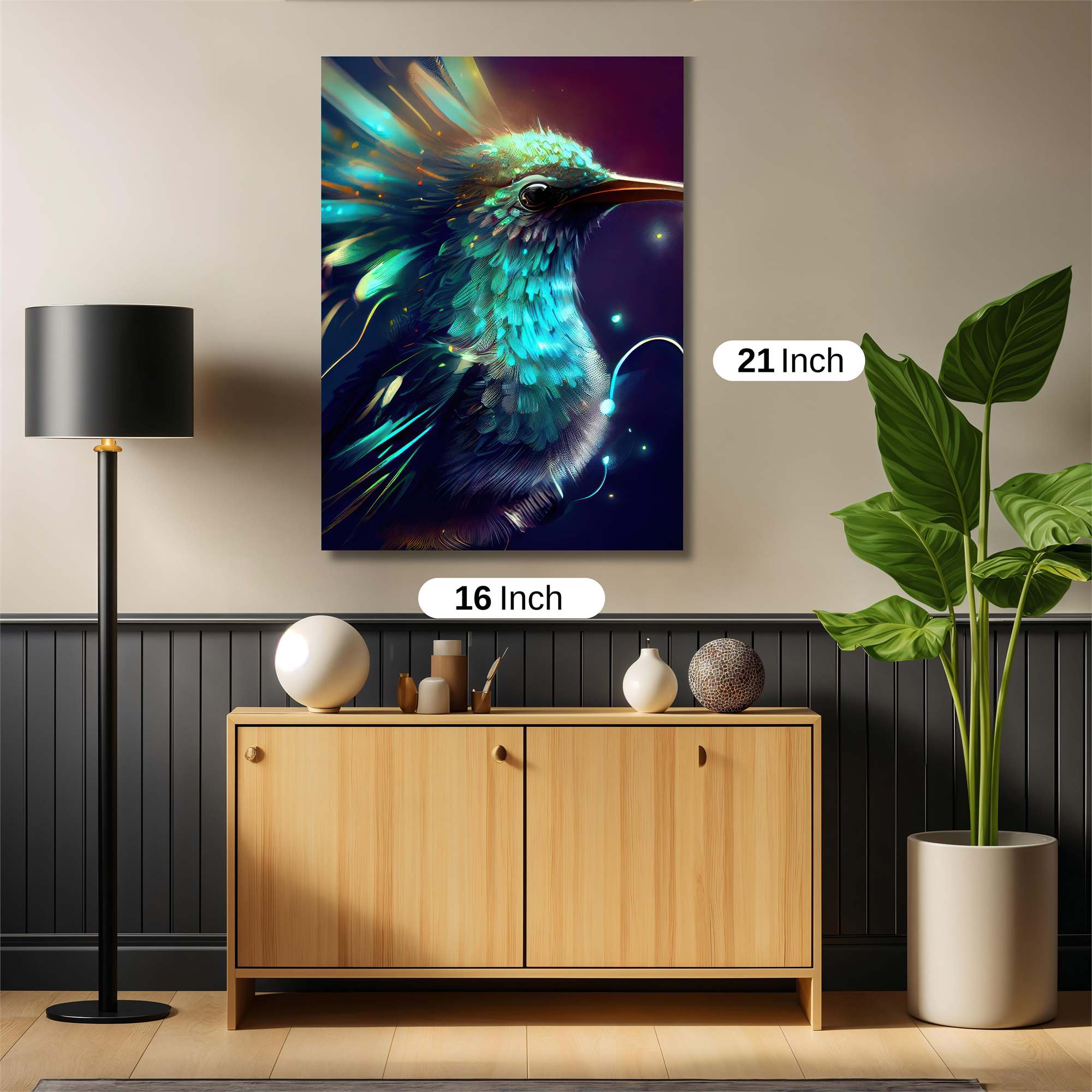 Hummingbird Radiance Safe Wall Magnetic / M