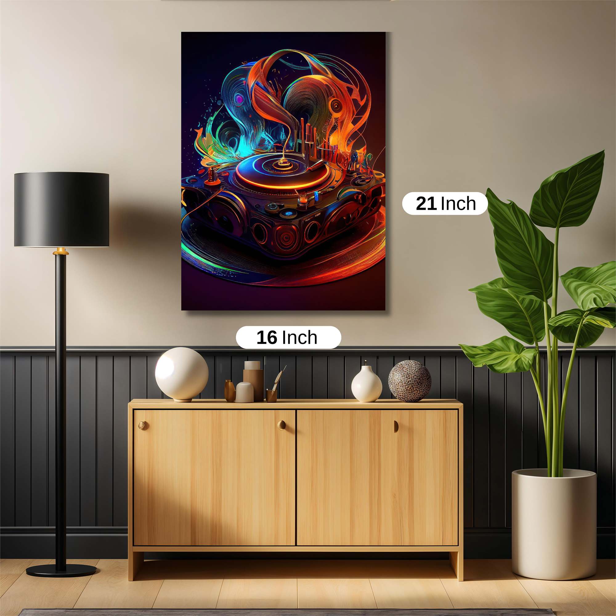 Wave Serenity Safe Wall Magnetic / M