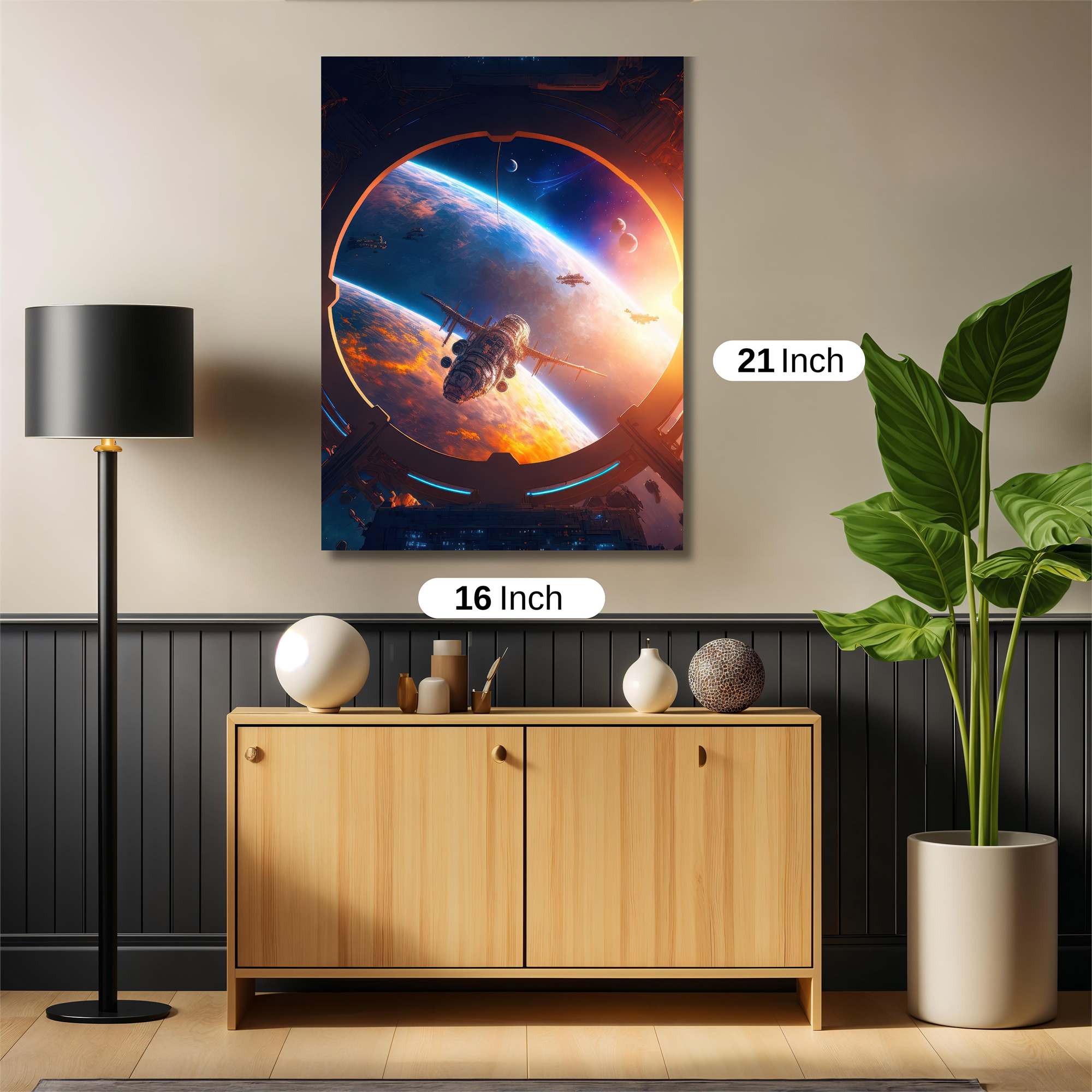 Galactic Serenity Safe Wall Magnetic / M