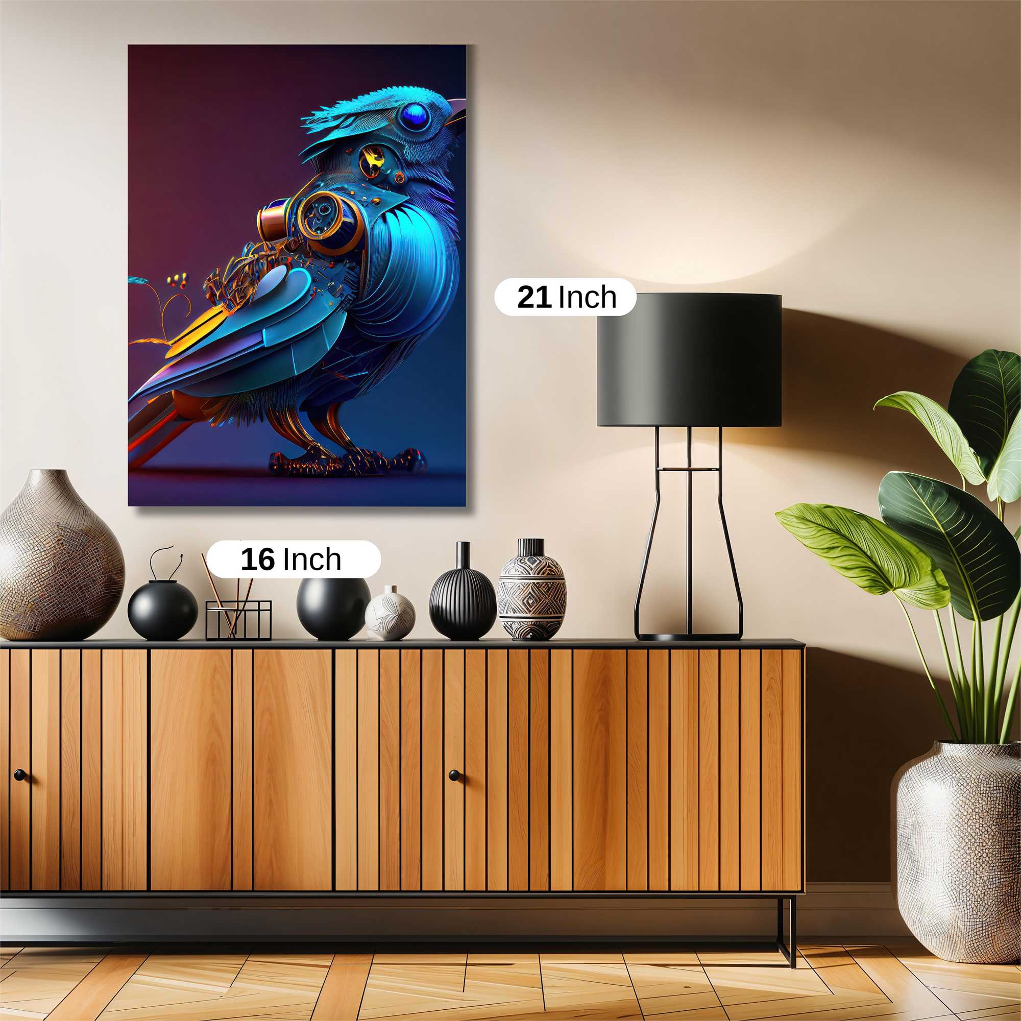 Steampunk Serenity Safe Wall Magnetic / M