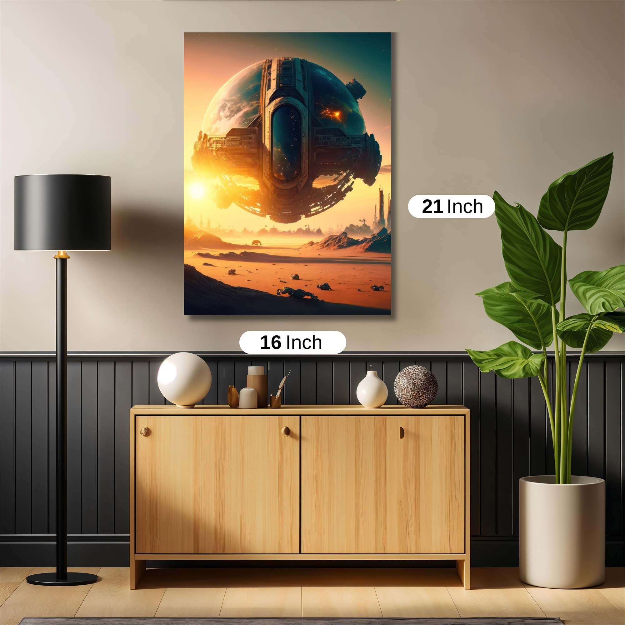 Sphere Dawn Safe Wall Magnetic / M