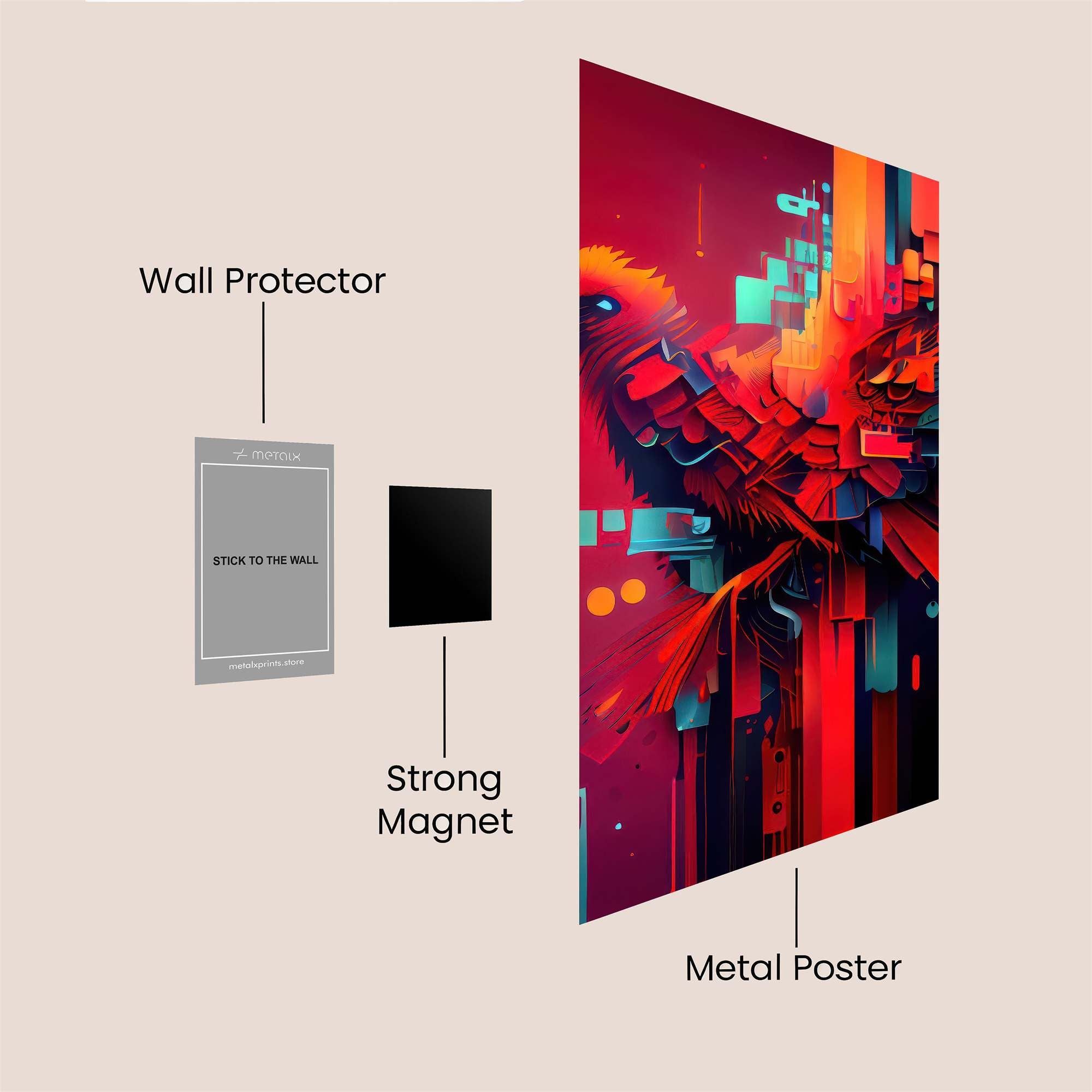 Elf Enigma Safe Wall Magnetic / M
