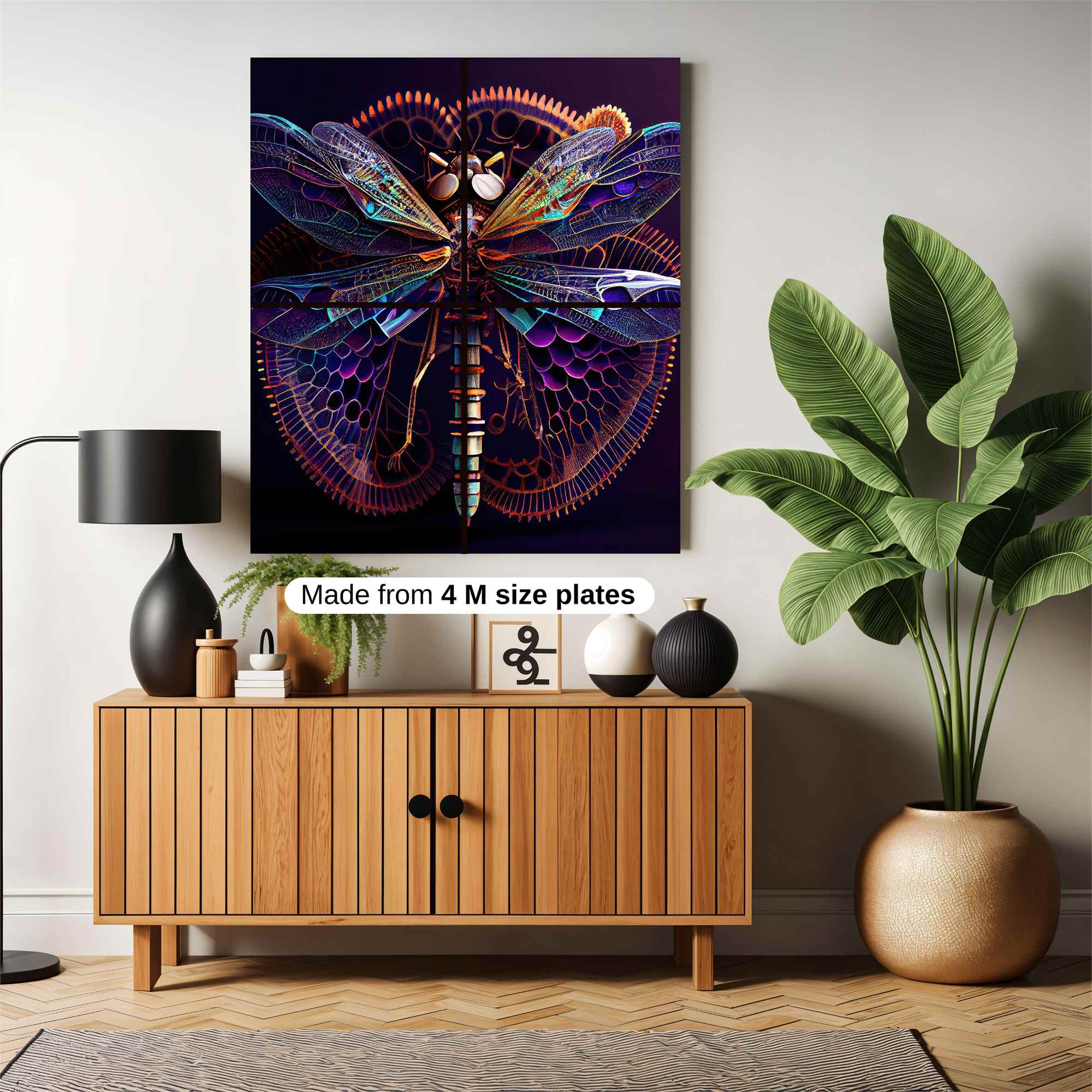 Dragonfly Dream Safe Wall Magnetic / M