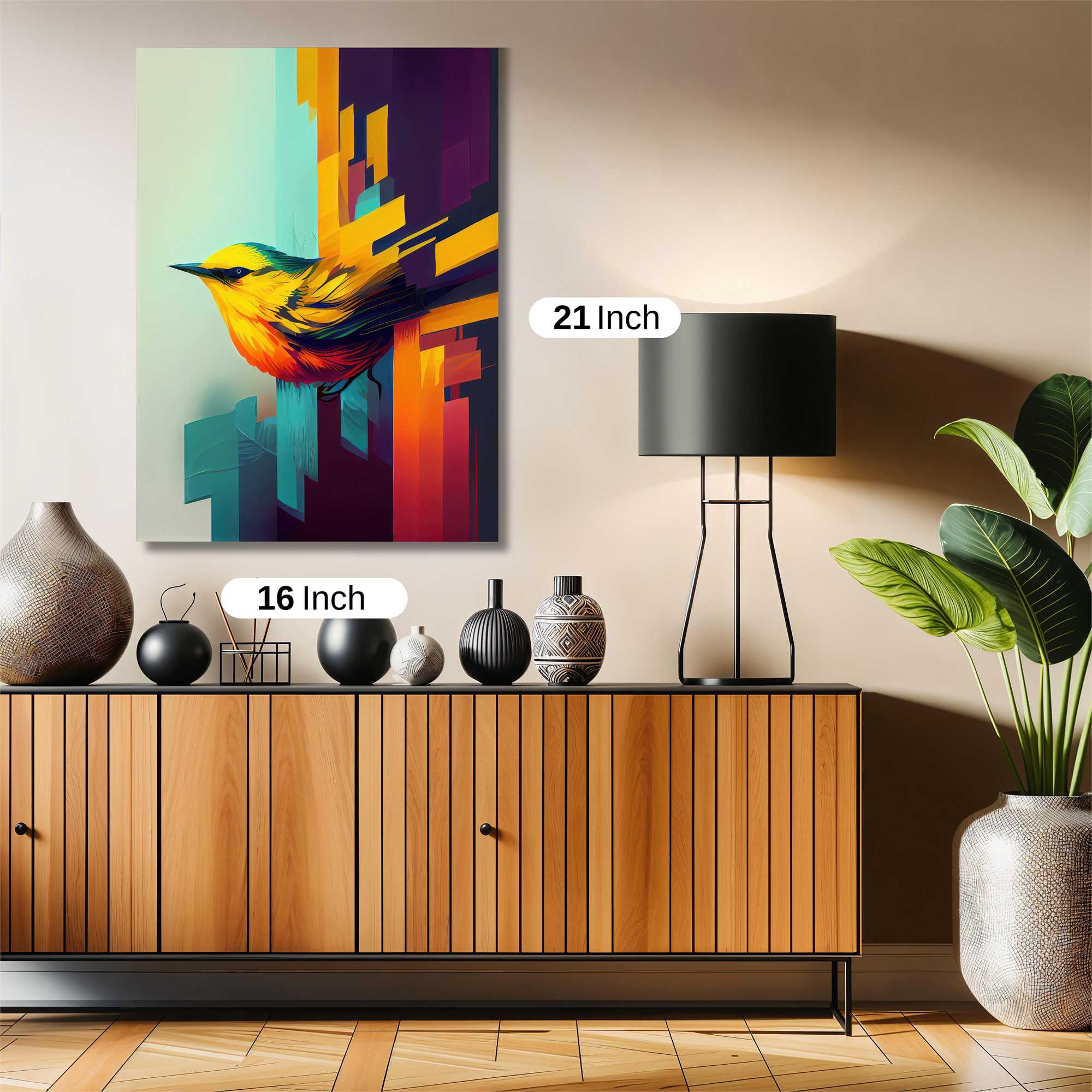 Warbler Whimsy Safe Wall Magnetic / M