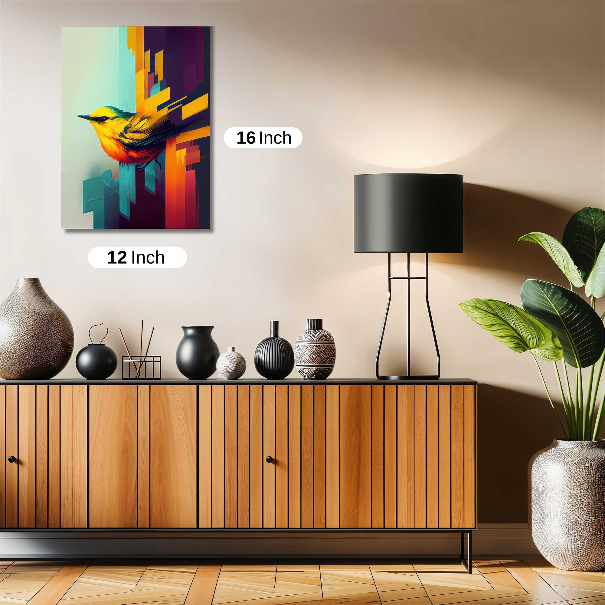 Warbler Whimsy Safe Wall Magnetic / M