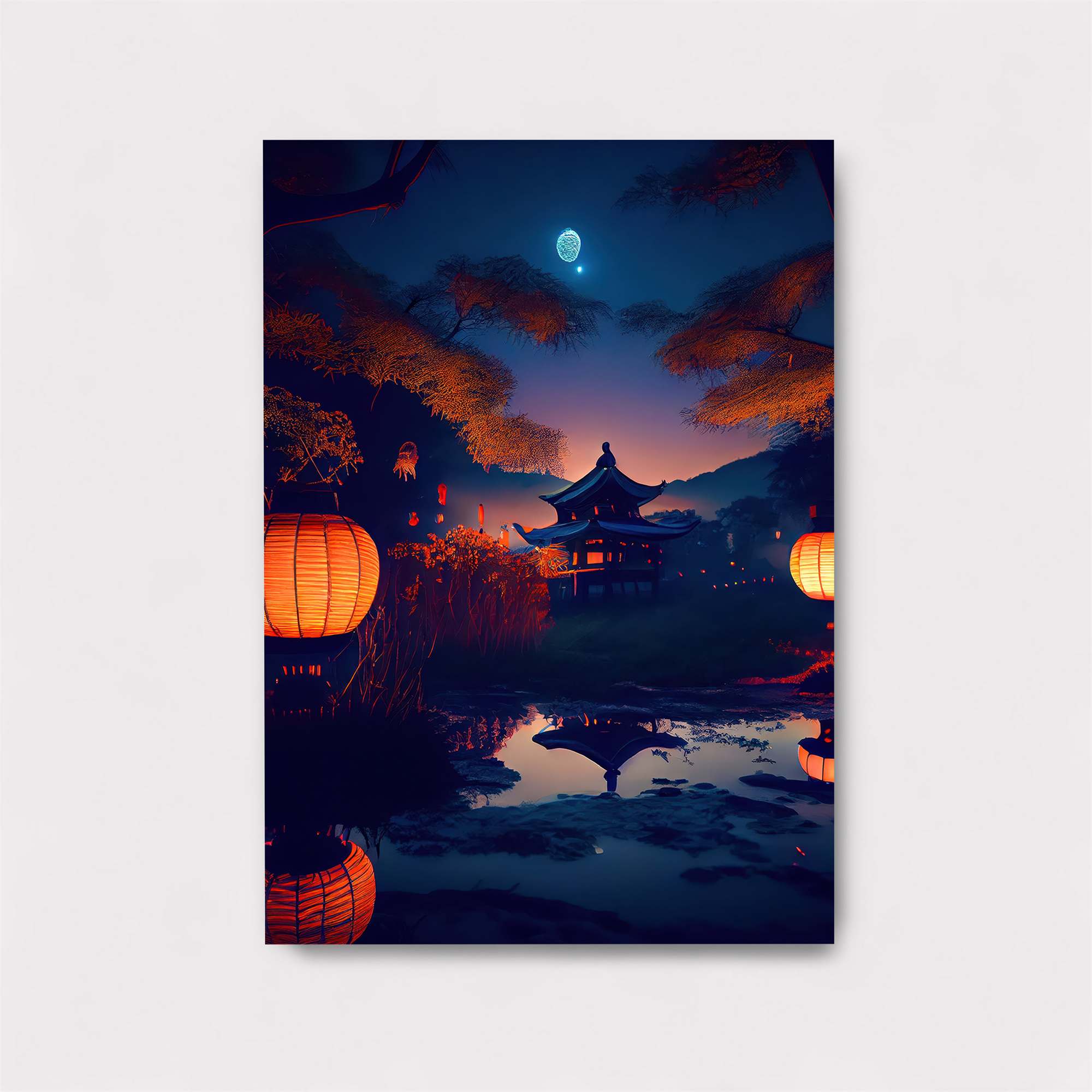 Moonlit Serenity Safe Wall Magnetic / M