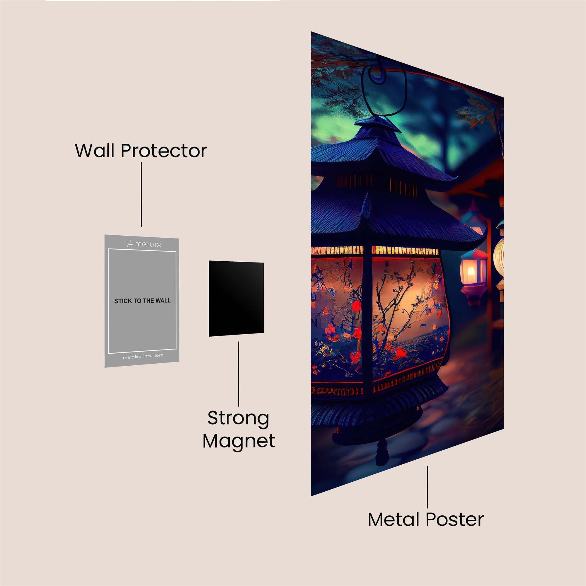 Warrior Valor Safe Wall Magnetic / M