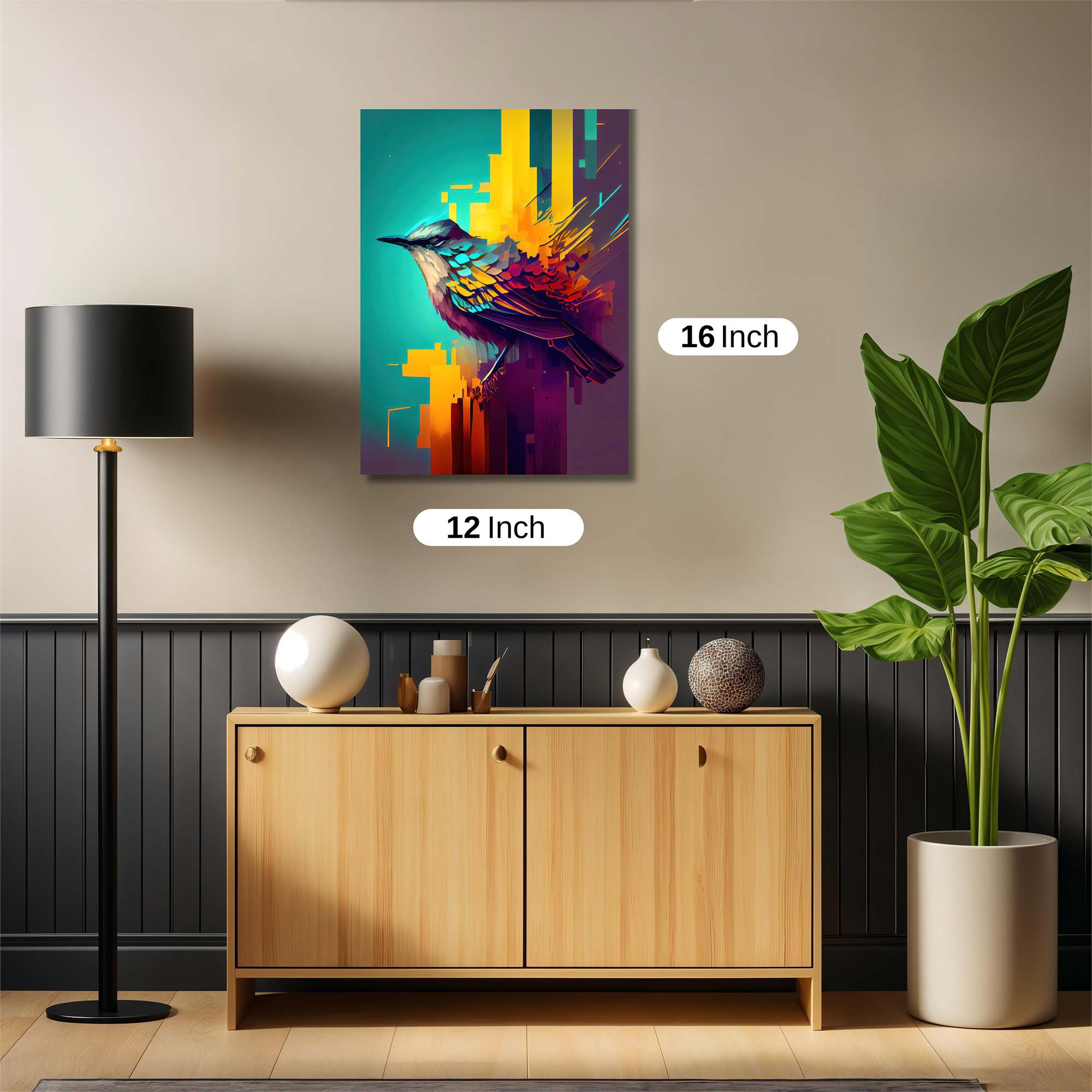 Mary Radiant Safe Wall Magnetic / M