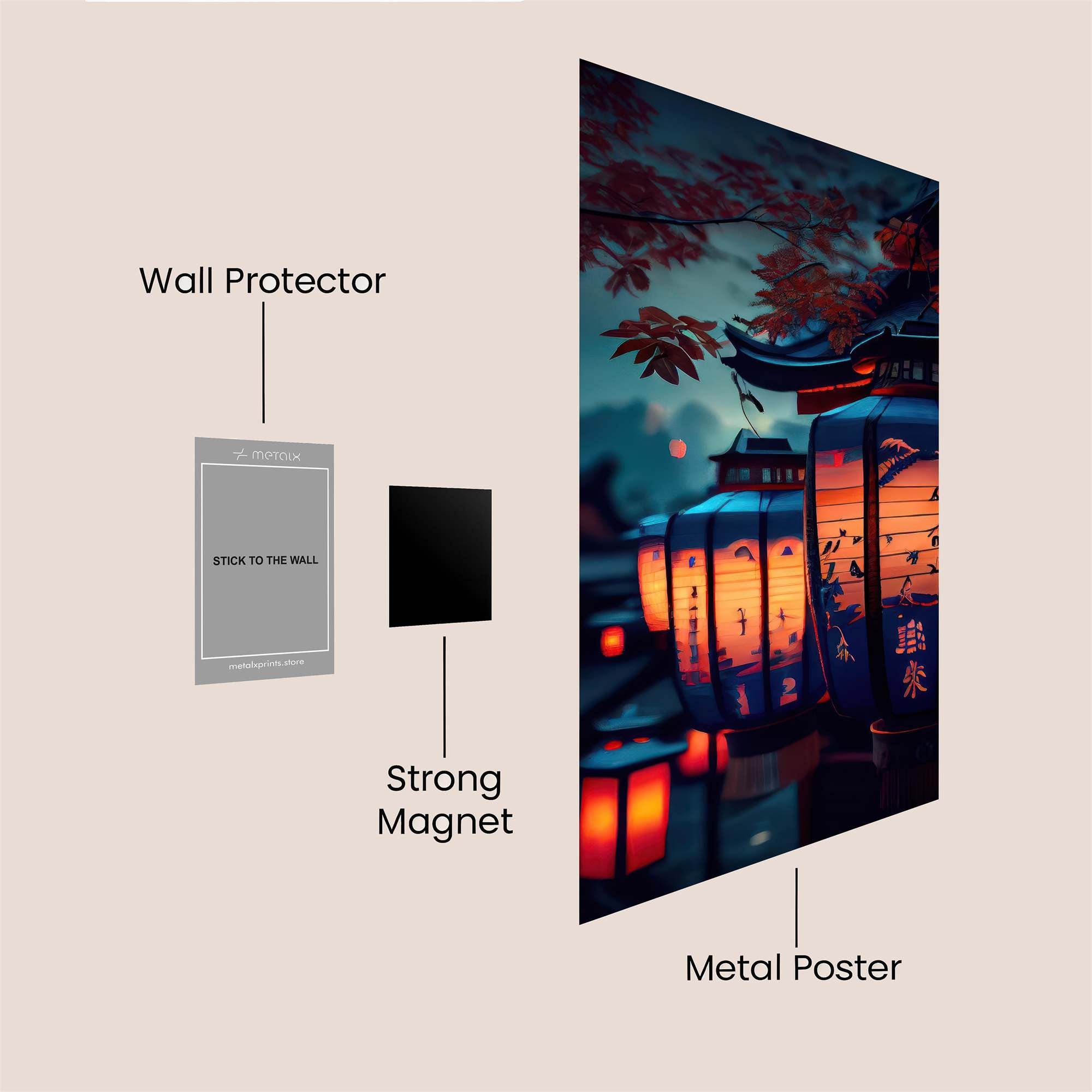 Knight's Vigil Safe Wall Magnetic / M