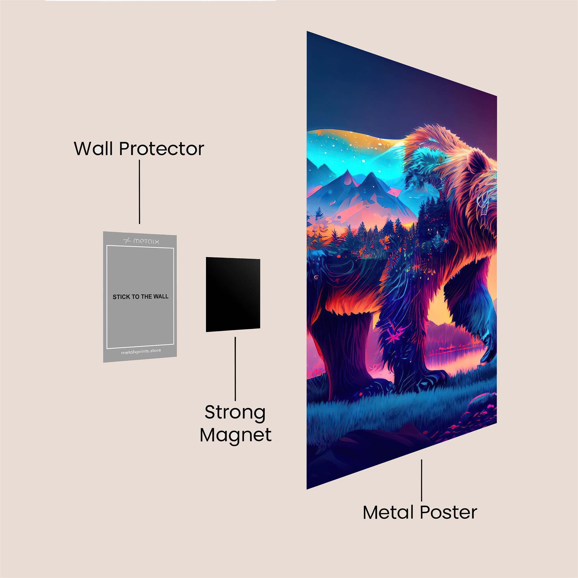 Nature's Dream Safe Wall Magnetic / M