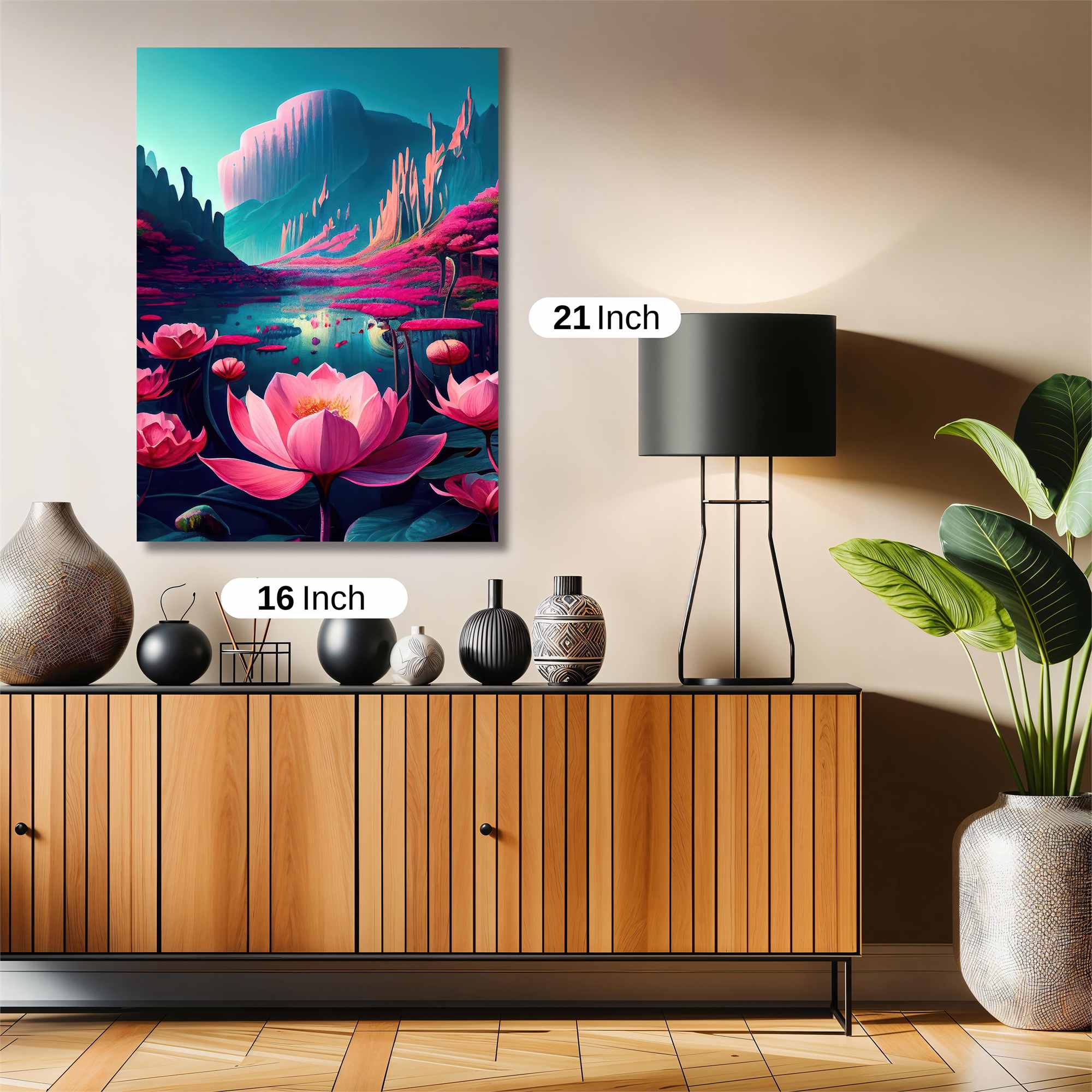 Lotus Dreamscape Safe Wall Magnetic / M