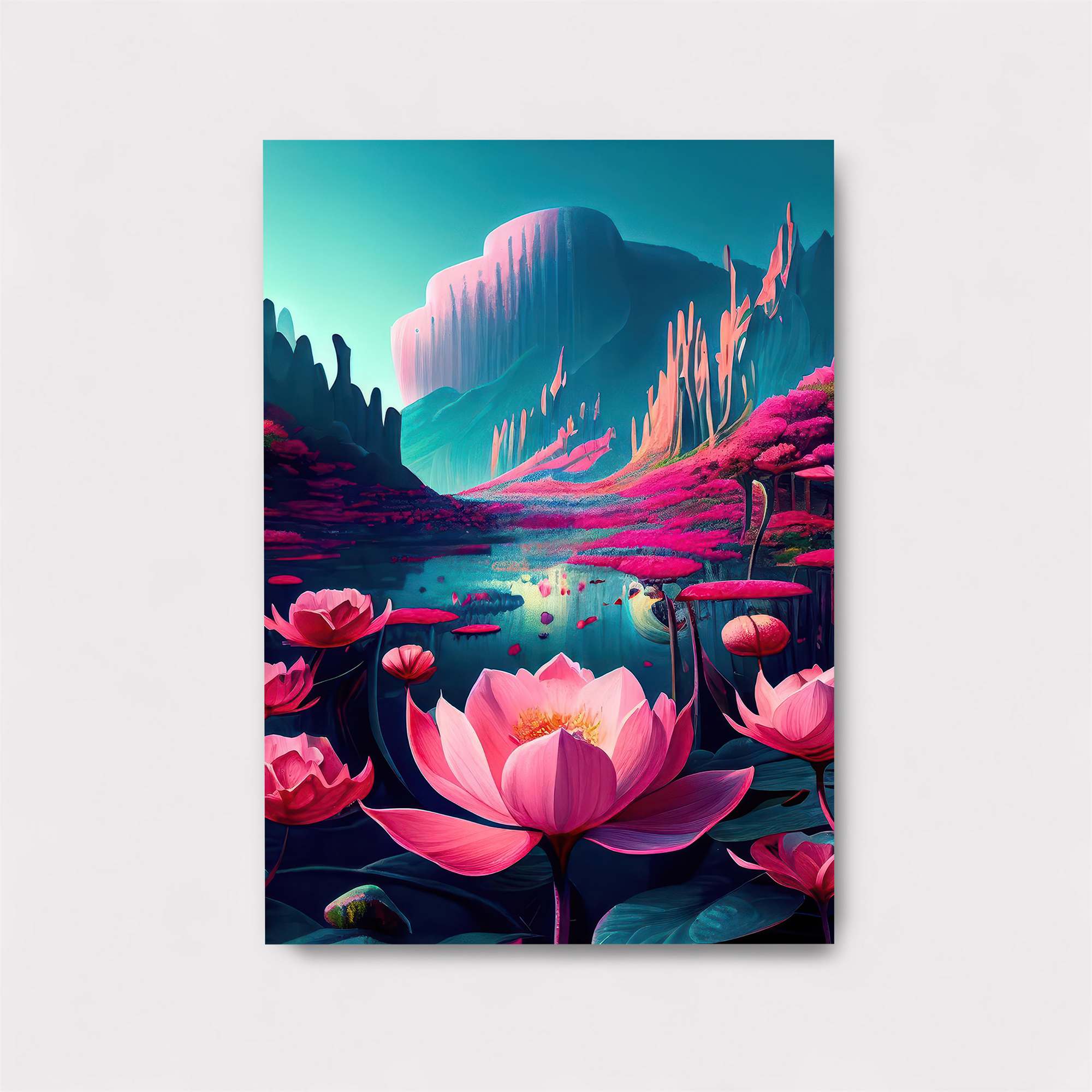 Lotus Dreamscape Safe Wall Magnetic / M
