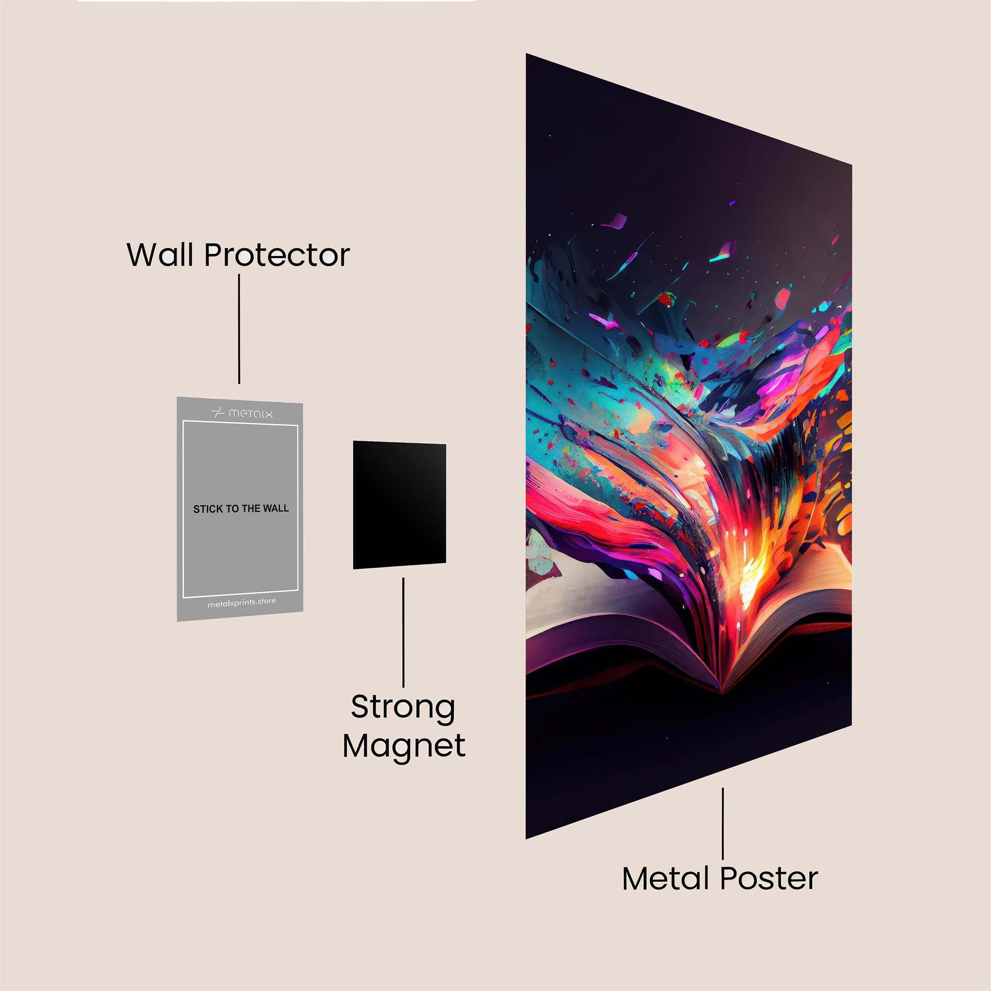 Tiger Fierce Safe Wall Magnetic / M