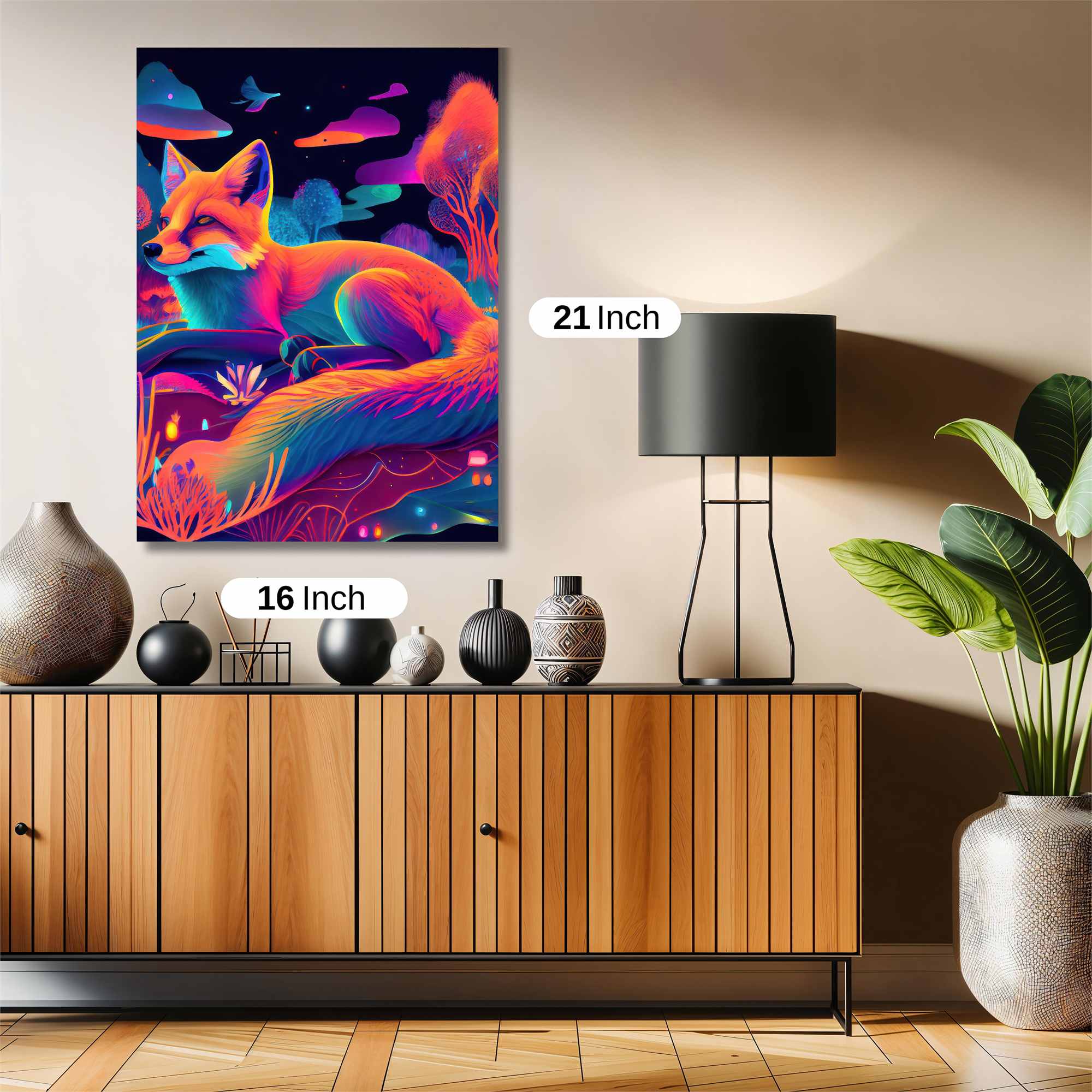 Fox Dreamscape Safe Wall Magnetic / M