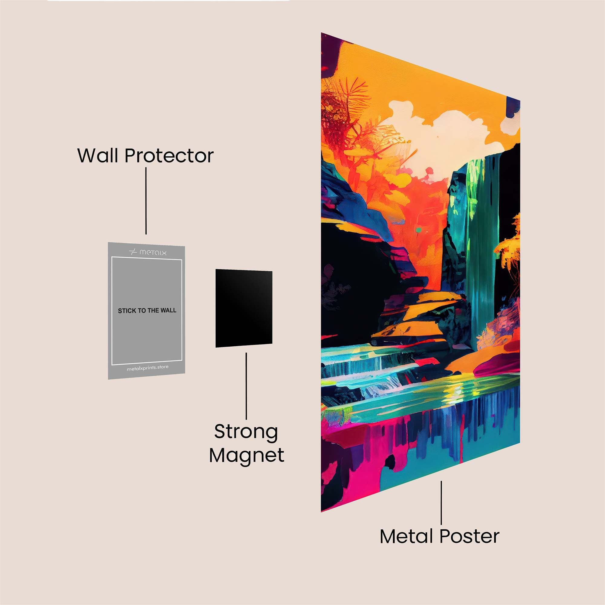 Canyon Dream Safe Wall Magnetic / M