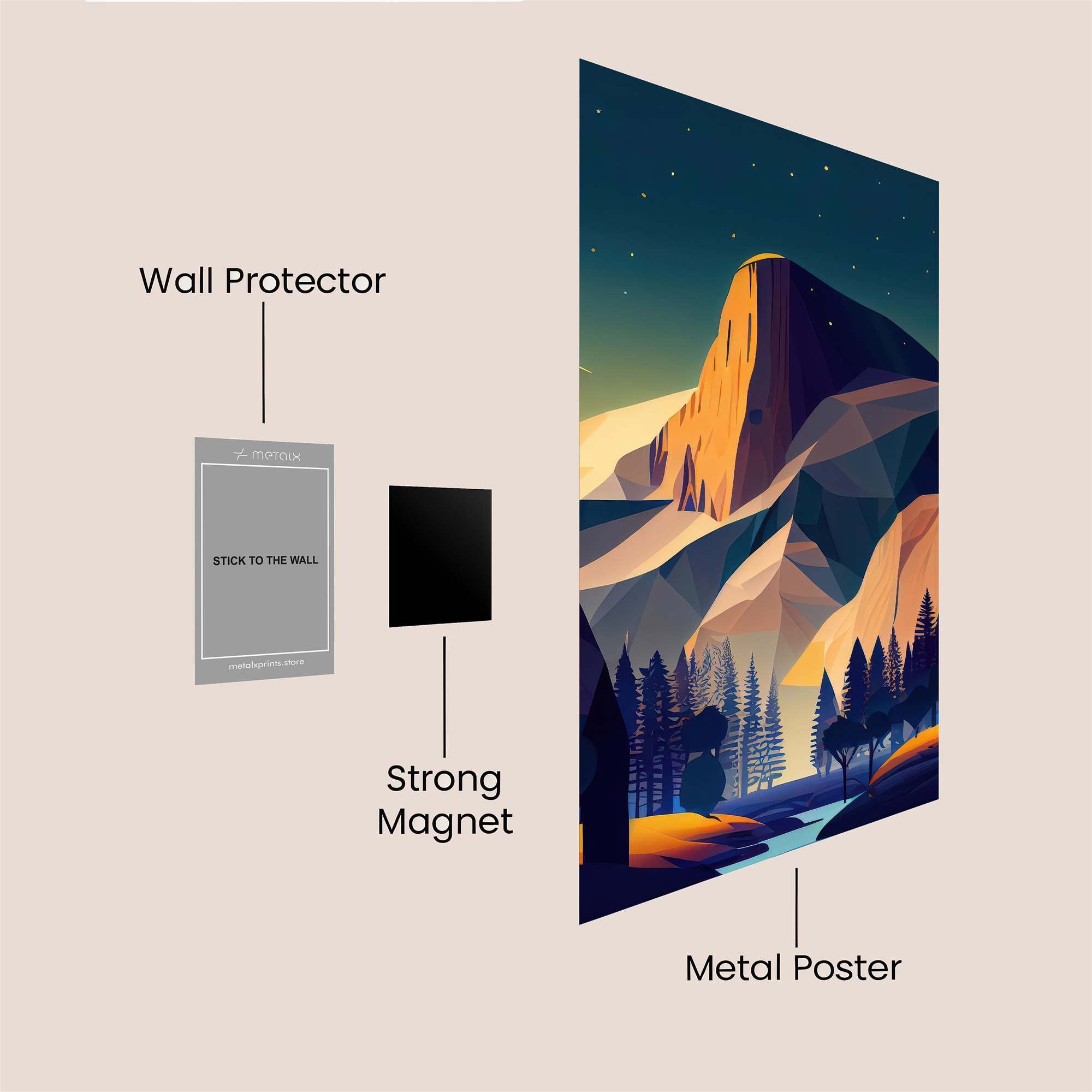 Dragon Majesty Safe Wall Magnetic / M