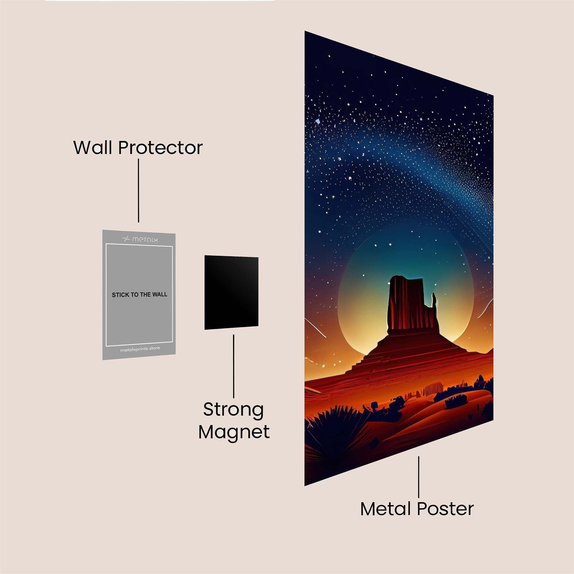 Clown Melancholy Safe Wall Magnetic / M