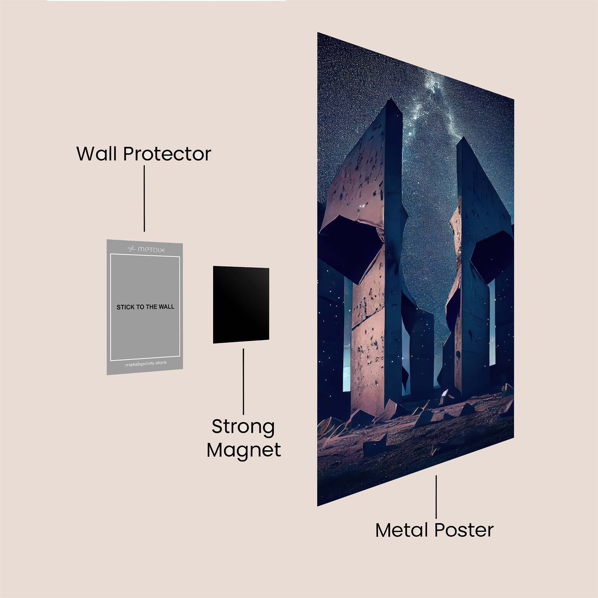 Highborn Regal Safe Wall Magnetic / M