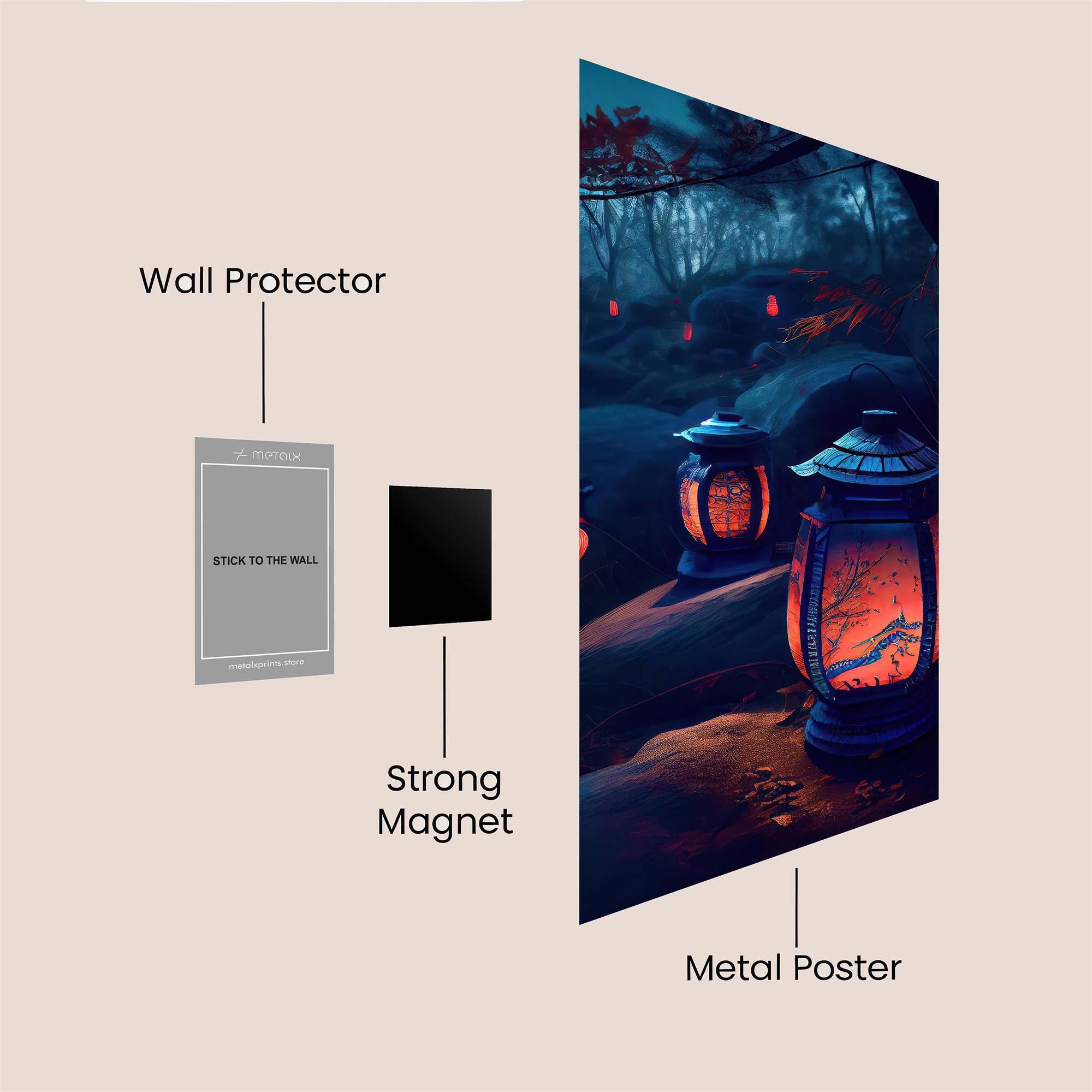 Odin Majestic Safe Wall Magnetic / M