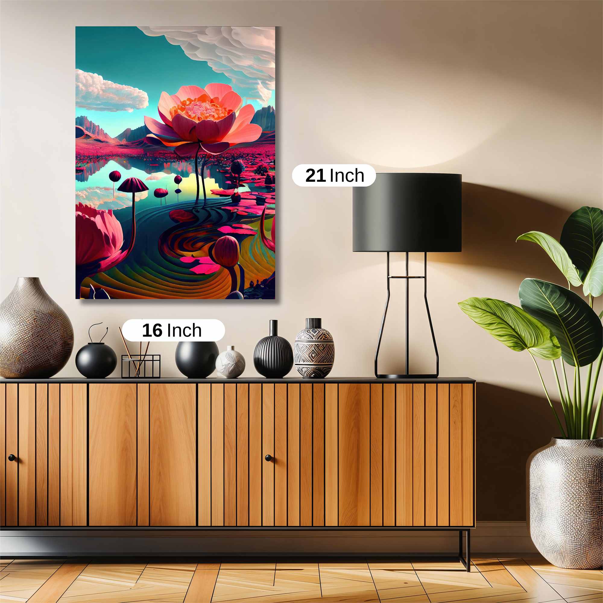 Lotus Dream Safe Wall Magnetic / M