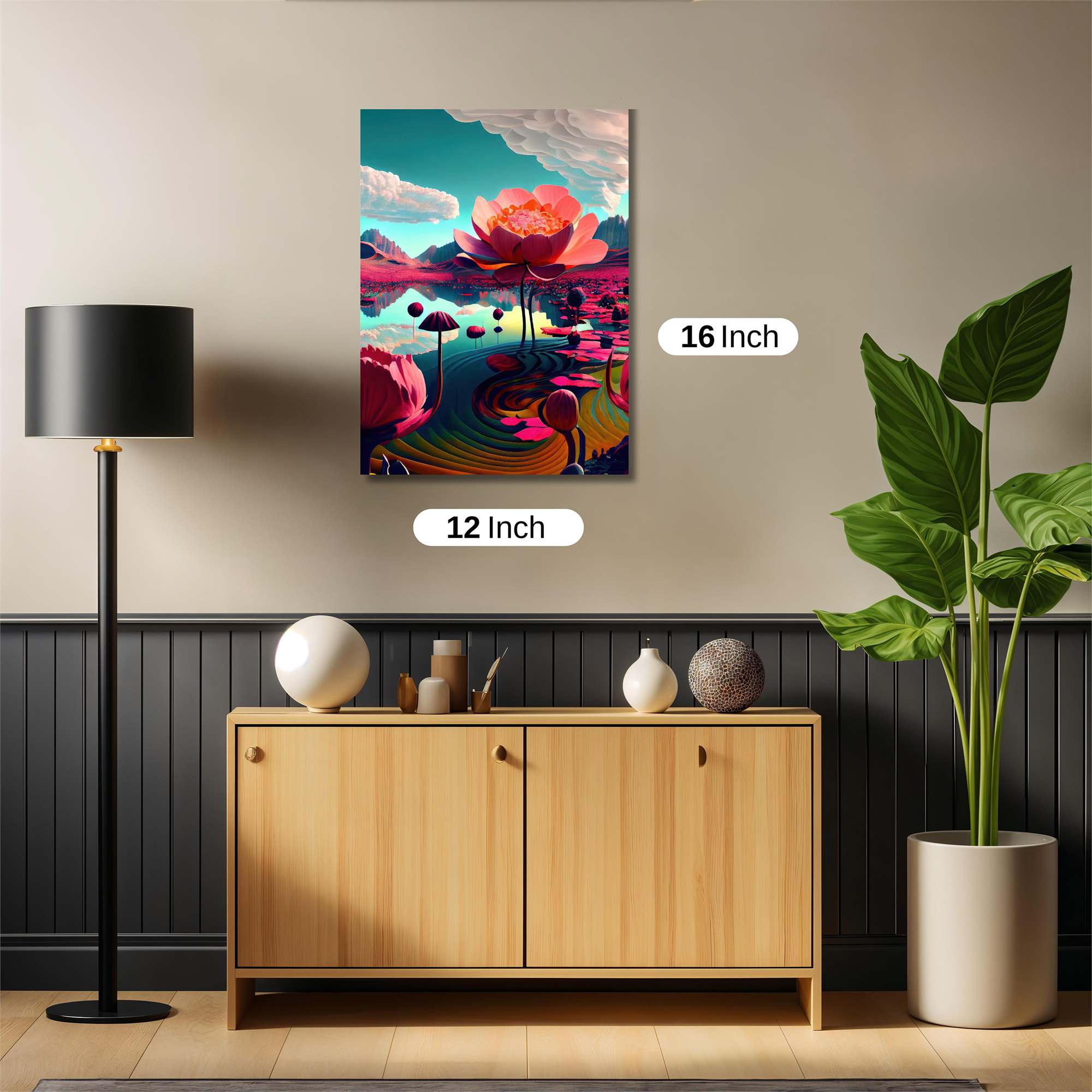 Lotus Dream Safe Wall Magnetic / M