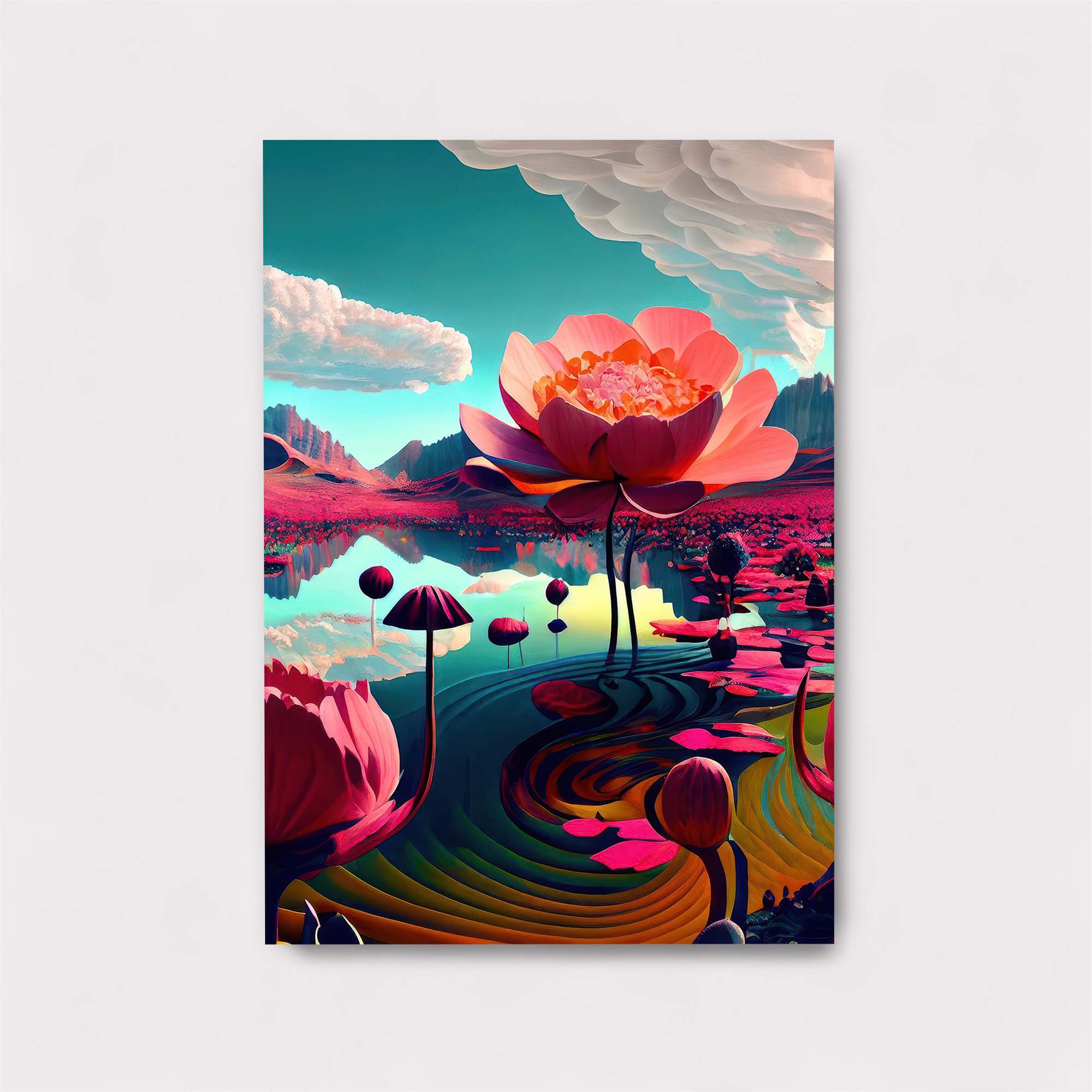 Lotus Dream Safe Wall Magnetic / M