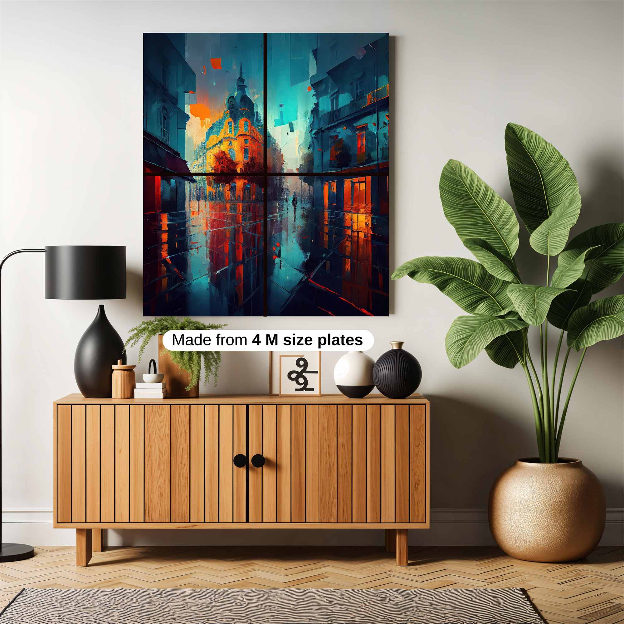 City Dreamscape Safe Wall Magnetic / M