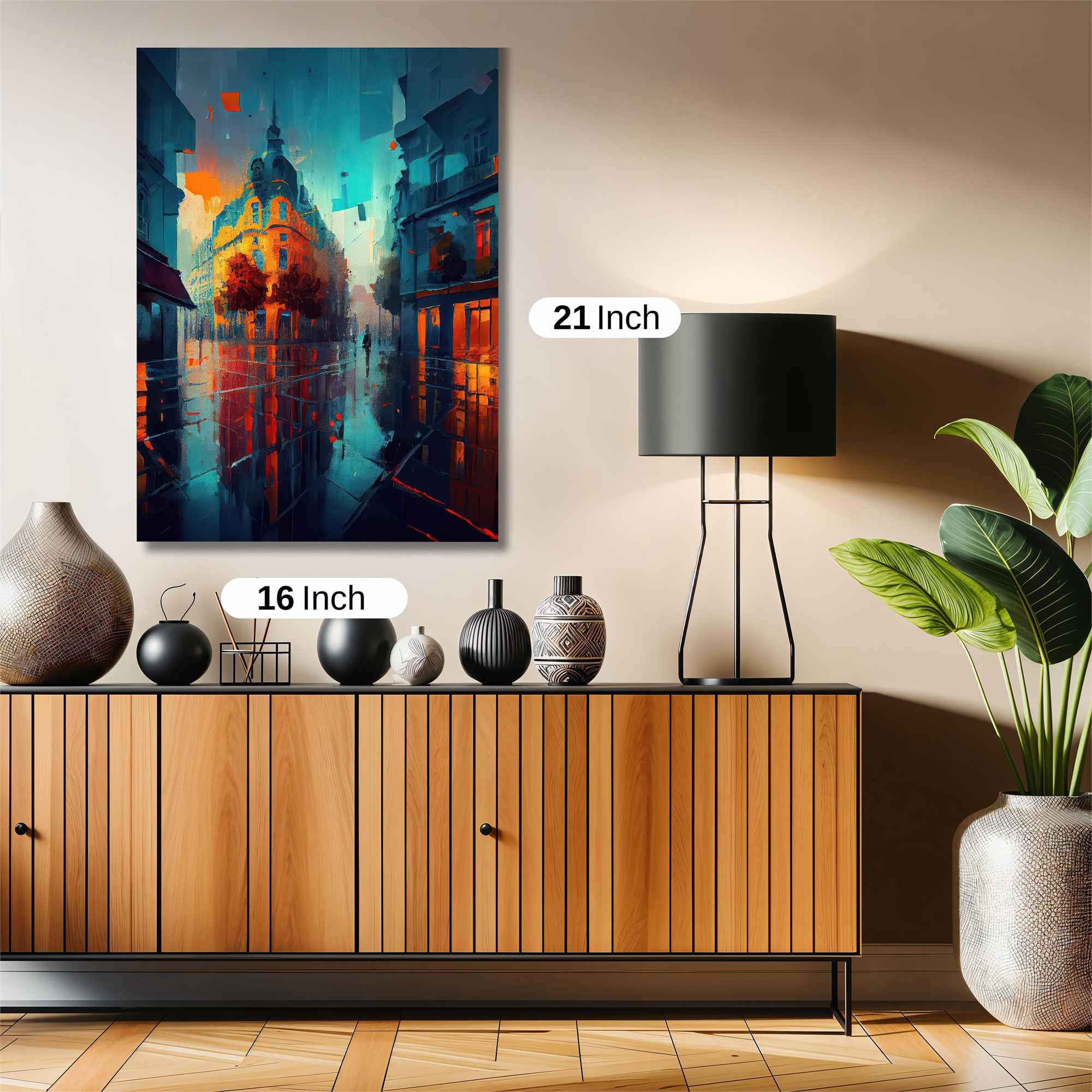 City Dreamscape Safe Wall Magnetic / M