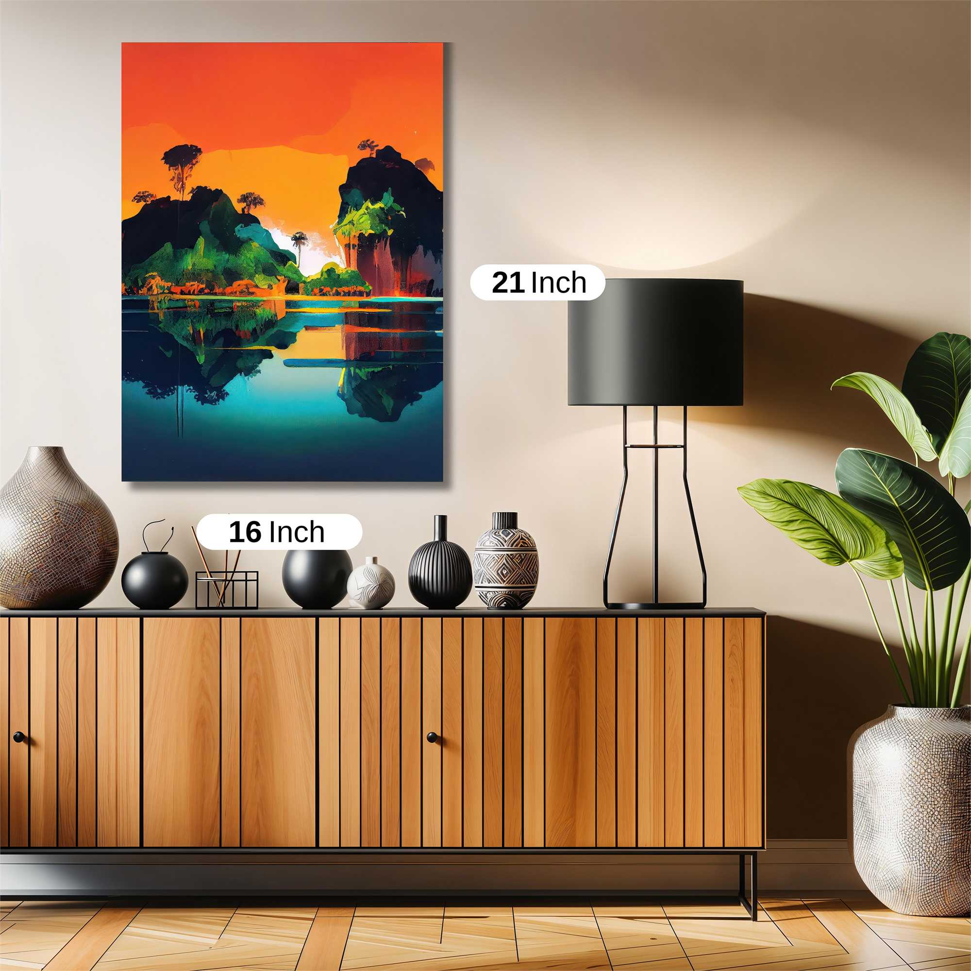 Island Serenity Safe Wall Magnetic / M