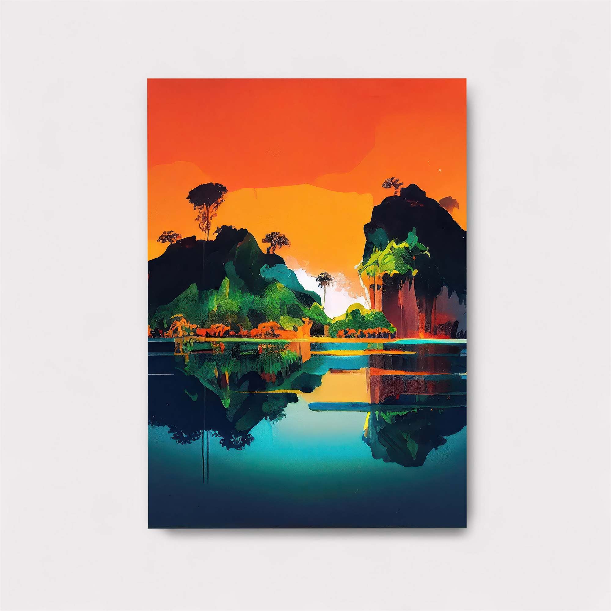 Island Serenity Safe Wall Magnetic / M