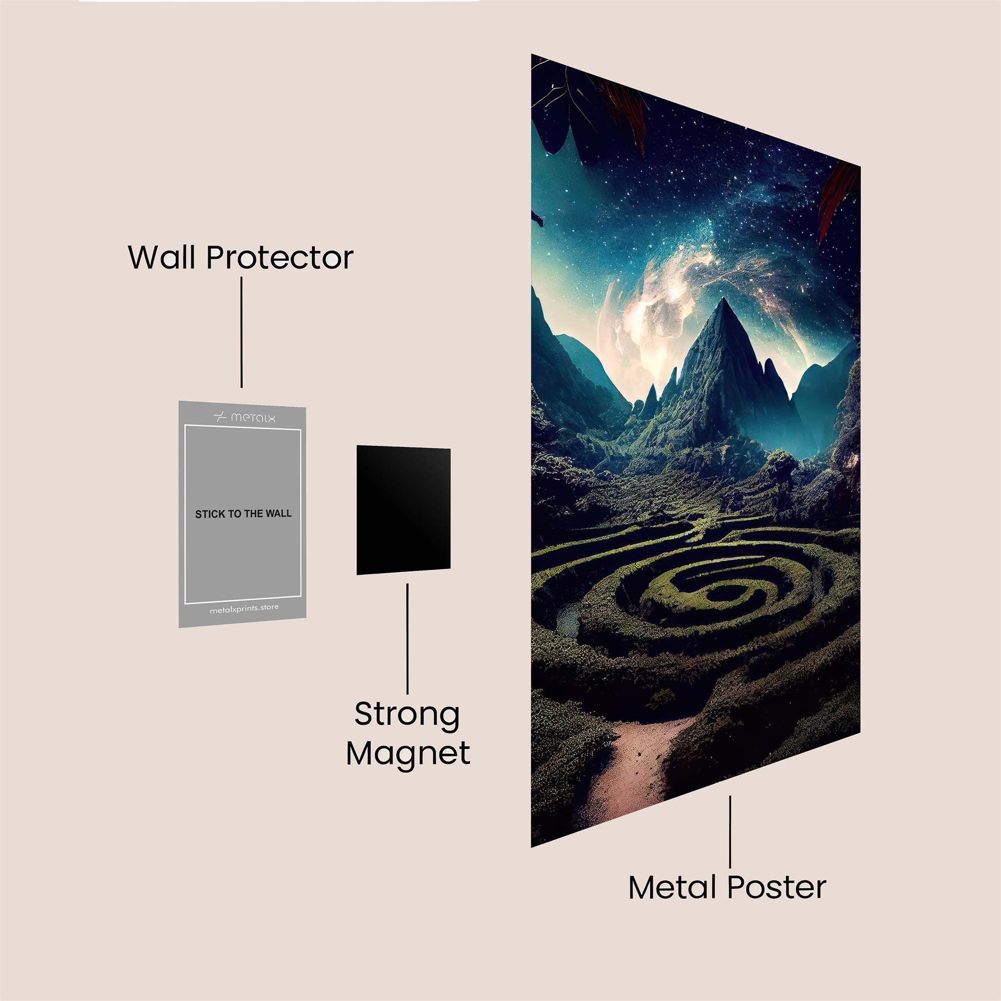 Galactic Serenity Safe Wall Magnetic / M