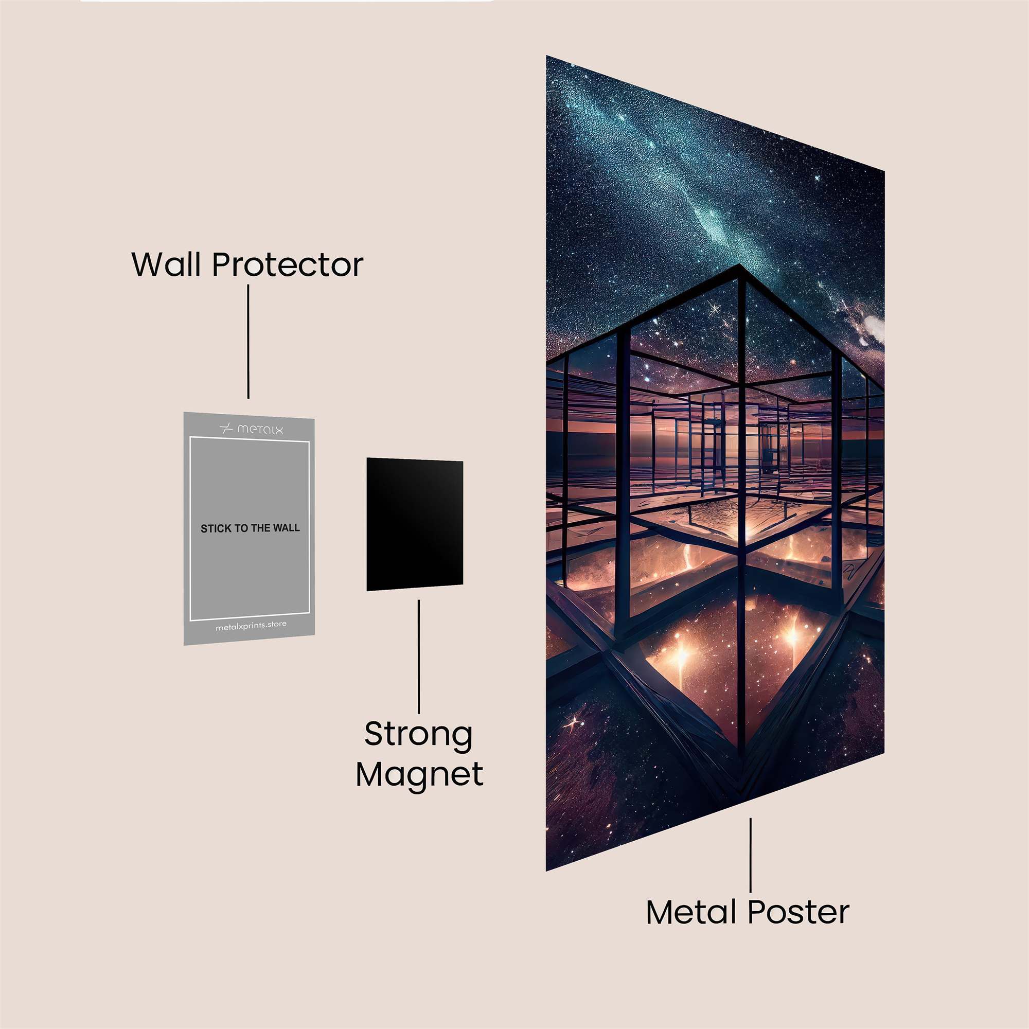 Galactic Serenity Safe Wall Magnetic / M