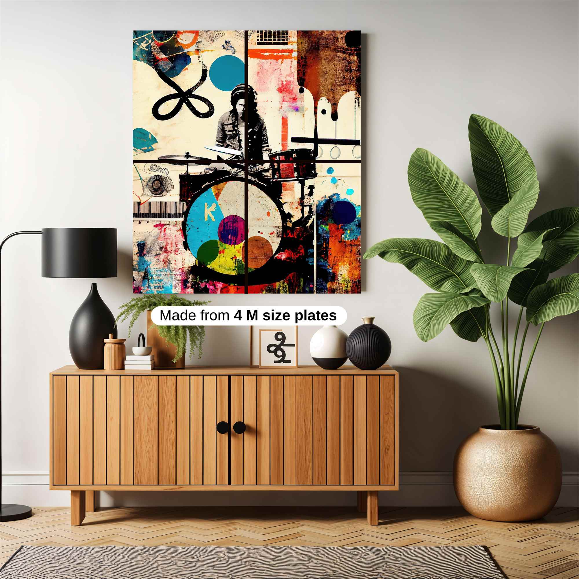 Rhythmic Chaos Safe Wall Magnetic / M