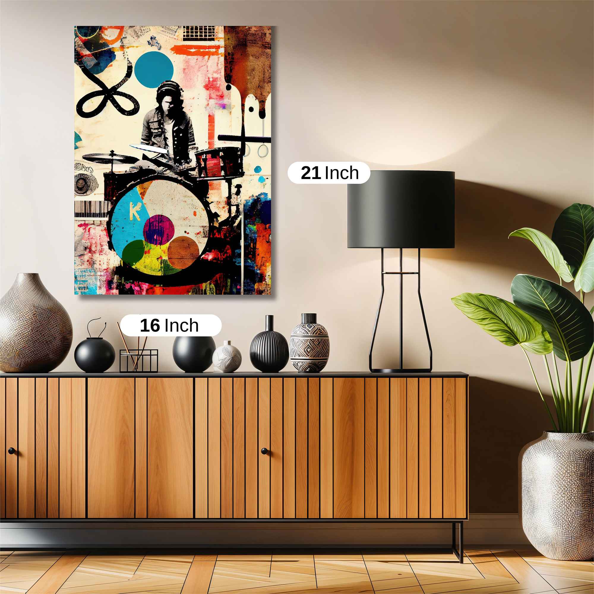 Rhythmic Chaos Safe Wall Magnetic / M