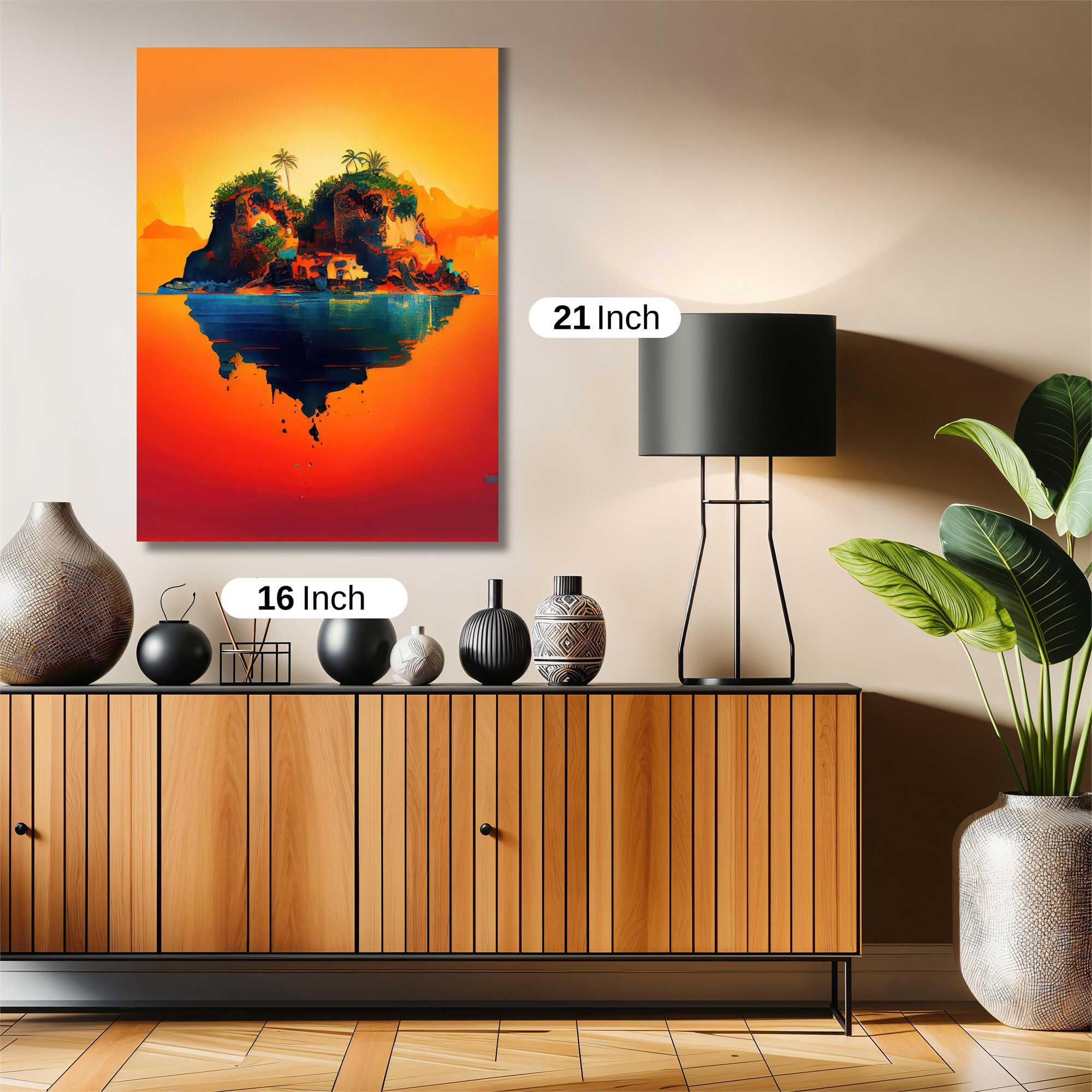 Island Dreamscape Safe Wall Magnetic / M