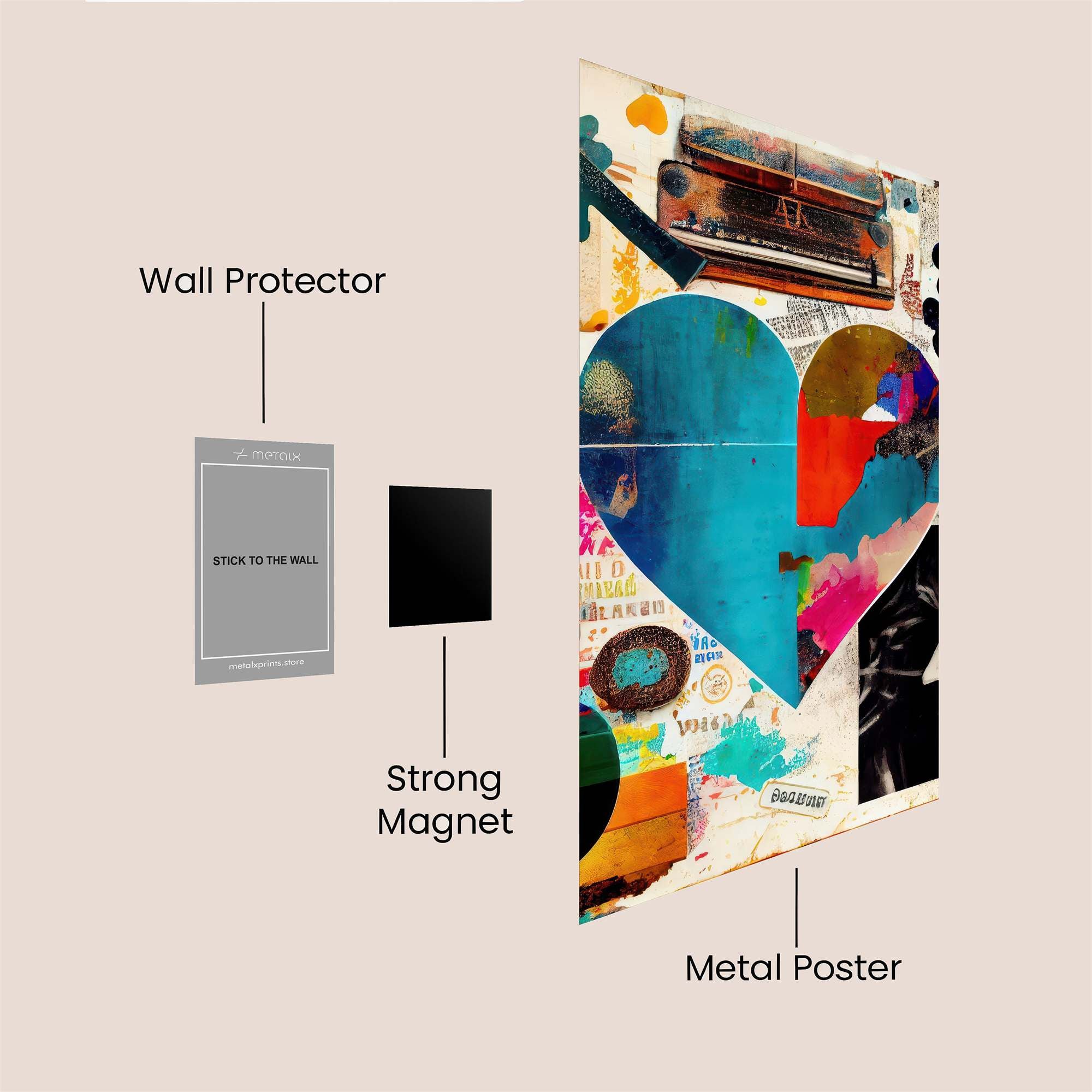 Soldiers Serene Safe Wall Magnetic / M